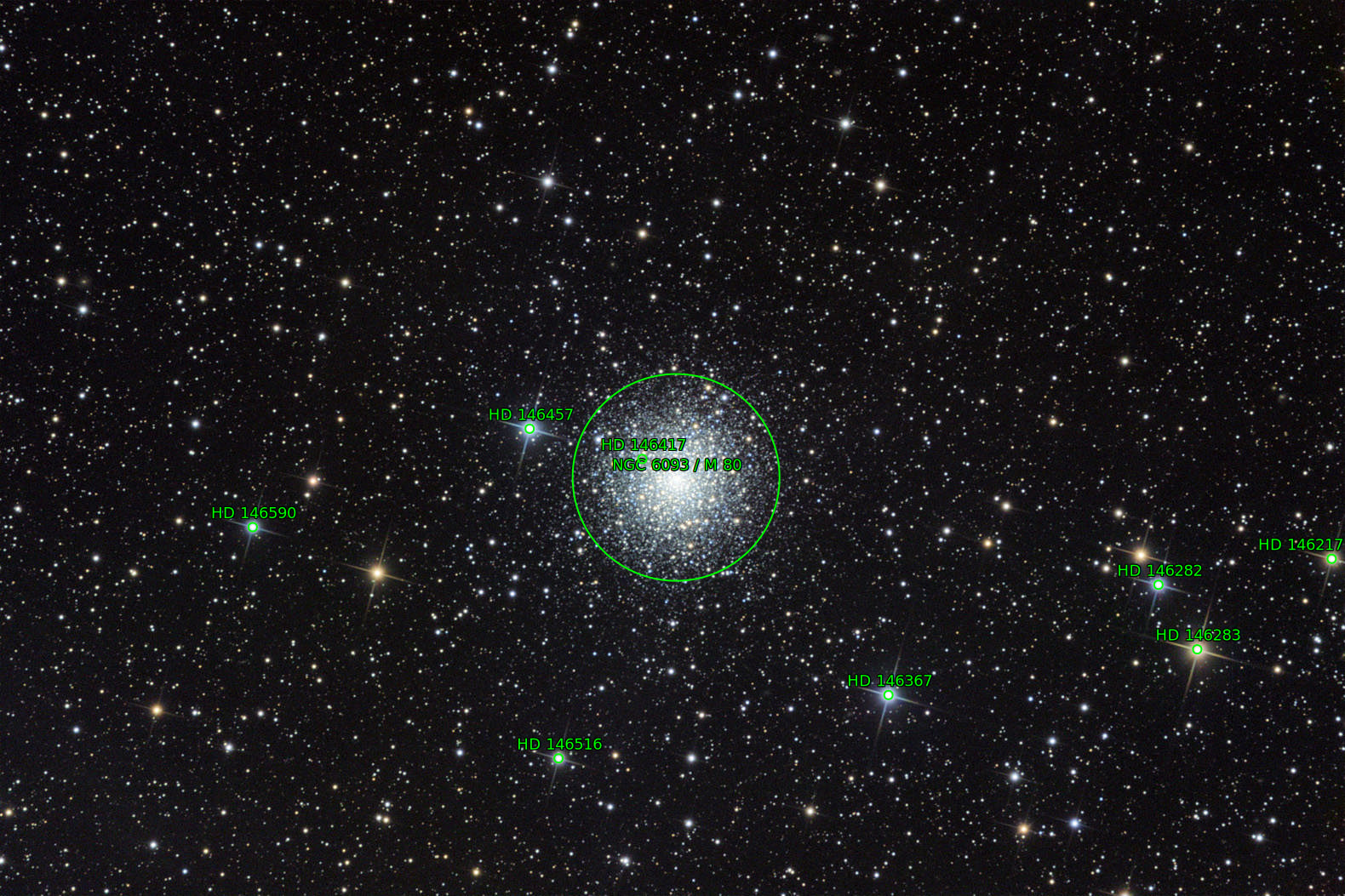 Sternkarten-Overlay (Astrometry.net)