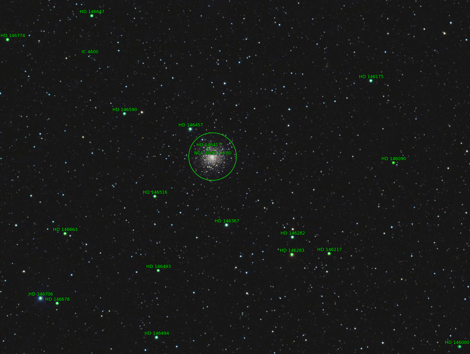 Sternkarten-Overlay (Astrometry.net)