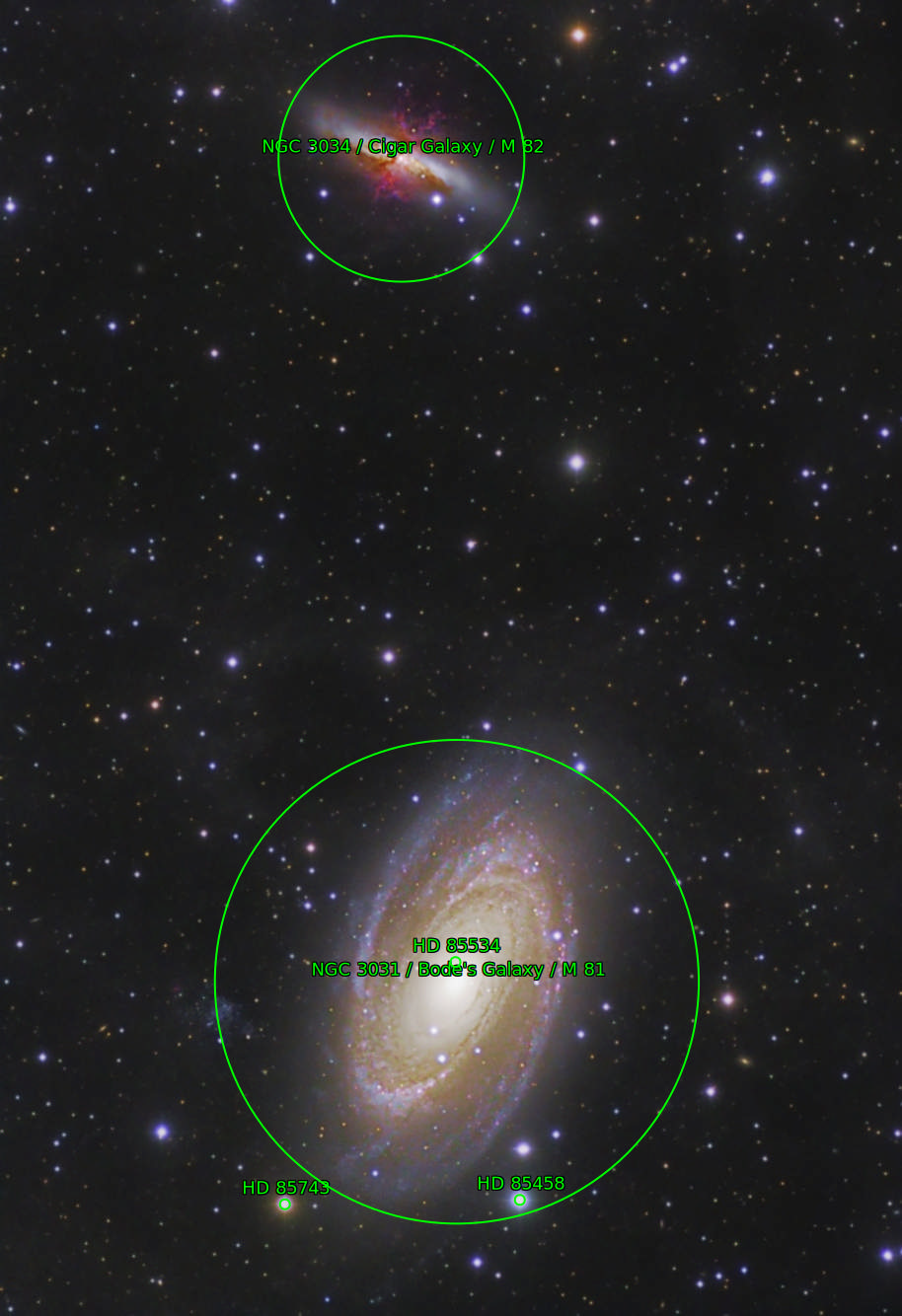Sternkarten-Overlay (Astrometry.net)