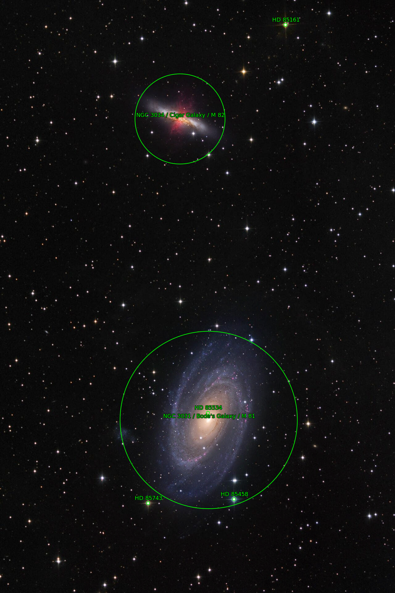 Sternkarten-Overlay (Astrometry.net)
