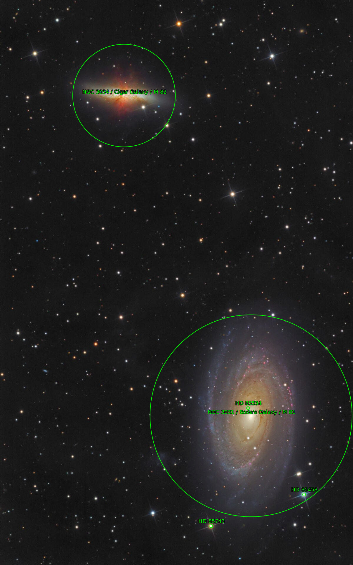 Sternkarten-Overlay (Astrometry.net)