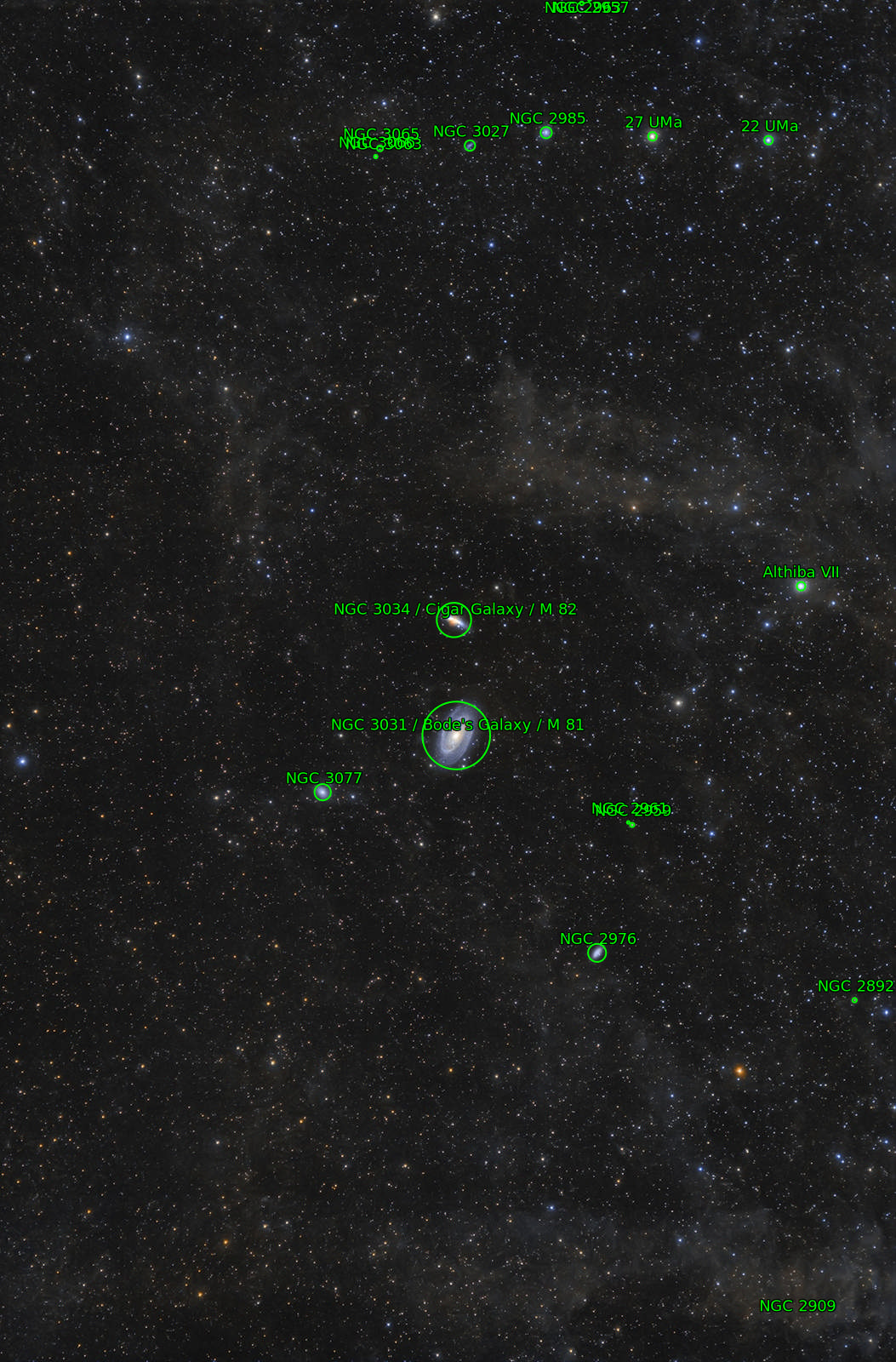 Sternkarten-Overlay (Astrometry.net)