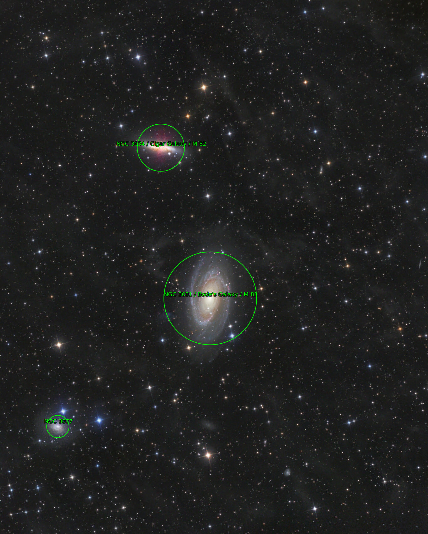 Sternkarten-Overlay (Astrometry.net)