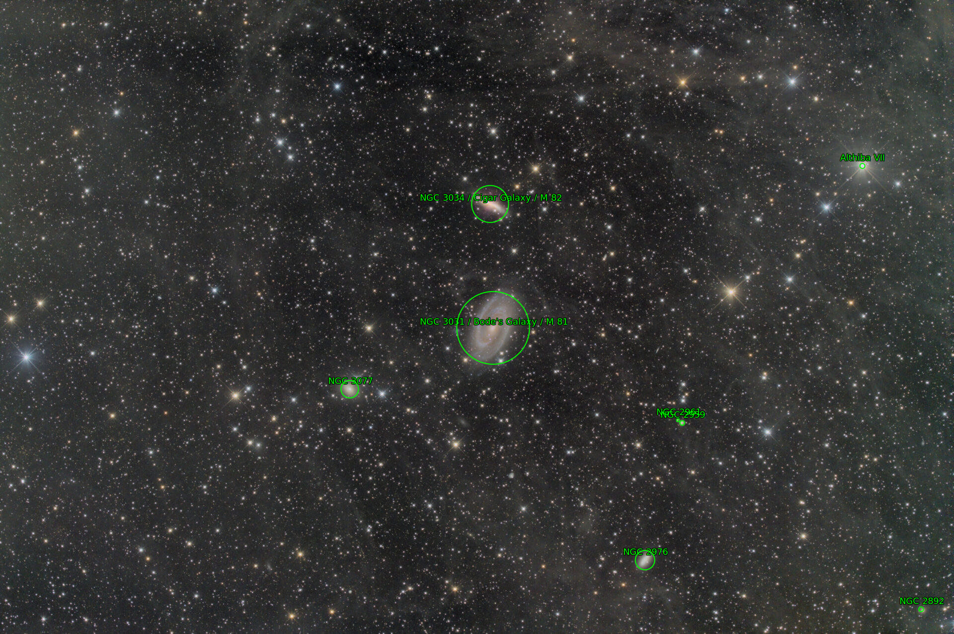 Sternkarten-Overlay (Astrometry.net)