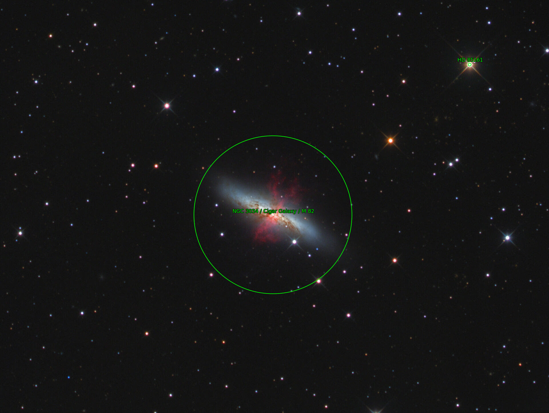 Sternkarten-Overlay (Astrometry.net)