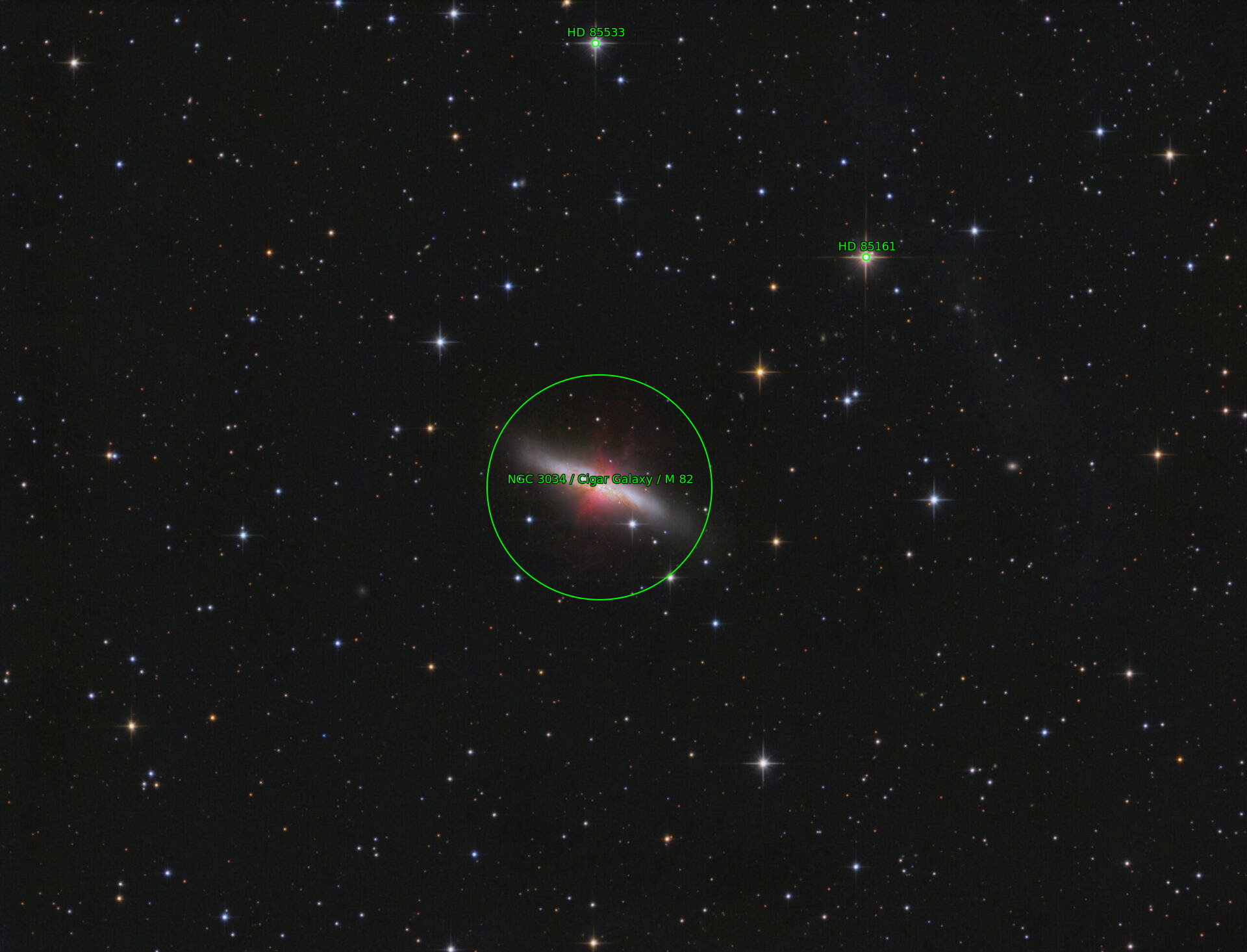 Sternkarten-Overlay (Astrometry.net)