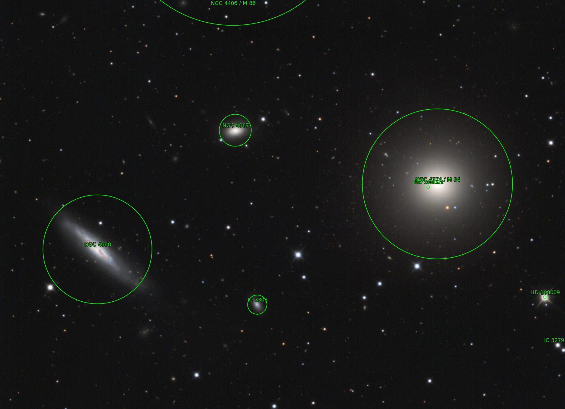 Sternkarten-Overlay (Astrometry.net)