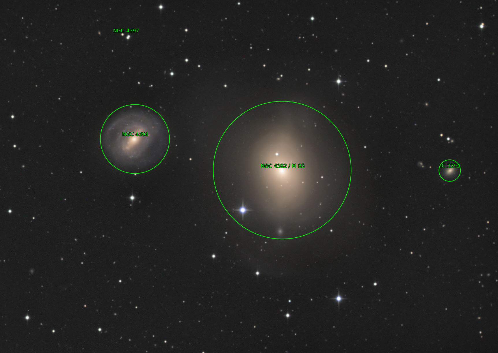 Sternkarten-Overlay (Astrometry.net)