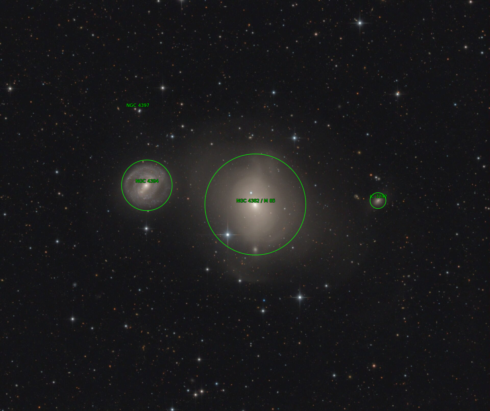 Sternkarten-Overlay (Astrometry.net)