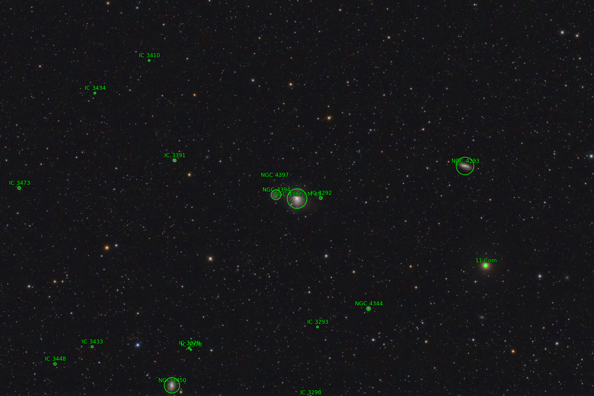 Sternkarten-Overlay (Astrometry.net)