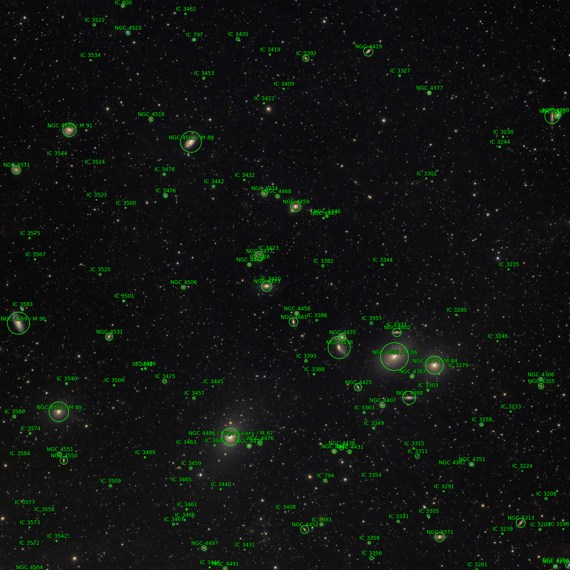 Sternkarten-Overlay (Astrometry.net)