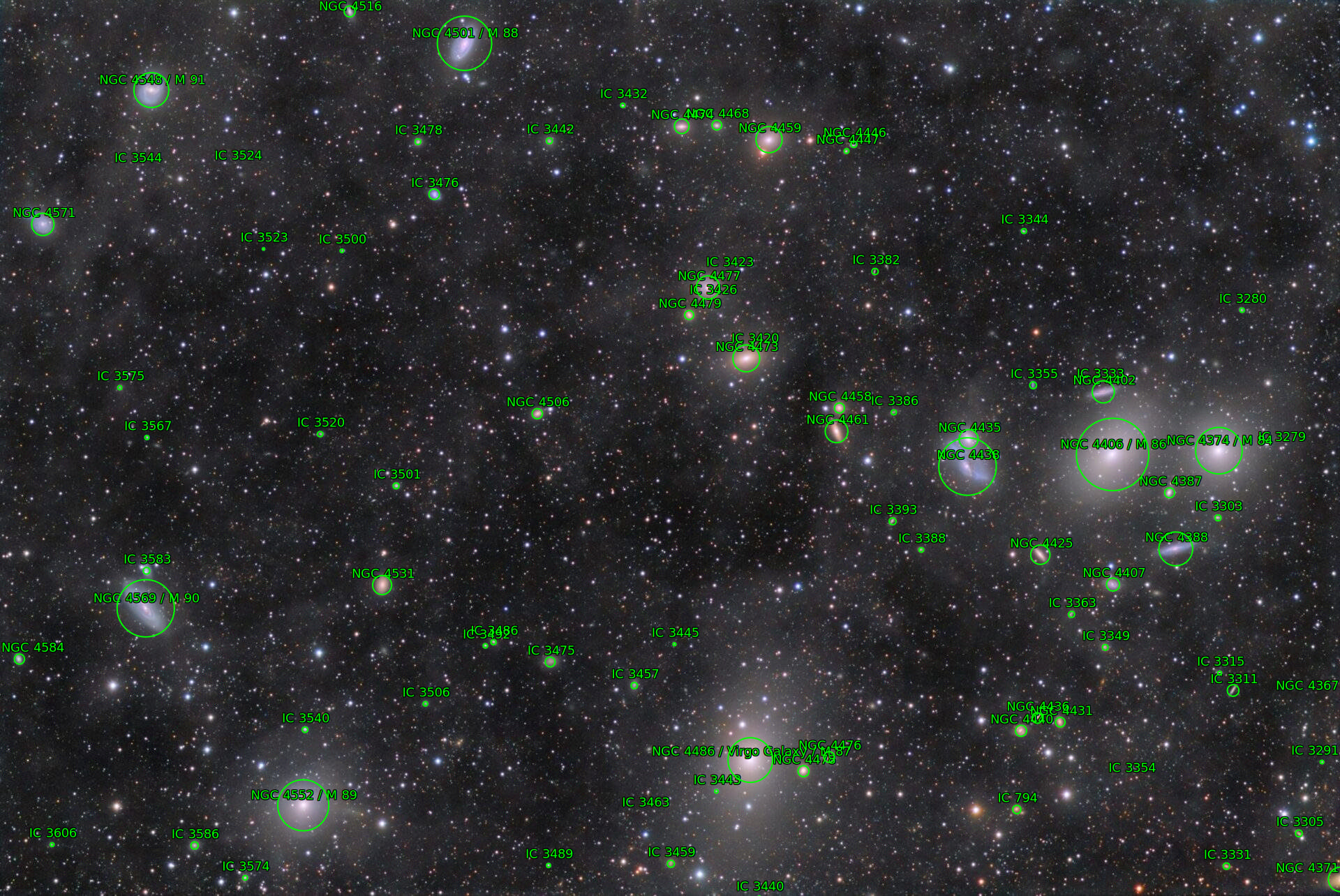Sternkarten-Overlay (Astrometry.net)