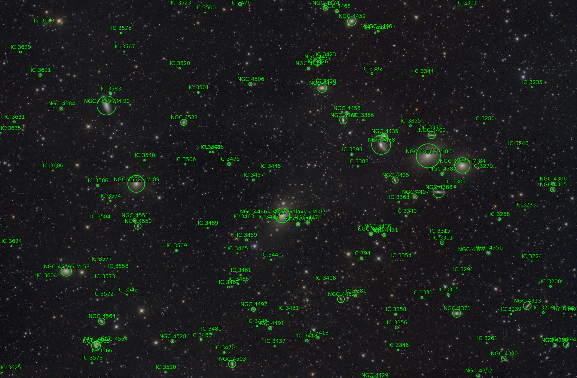 Sternkarten-Overlay (Astrometry.net)