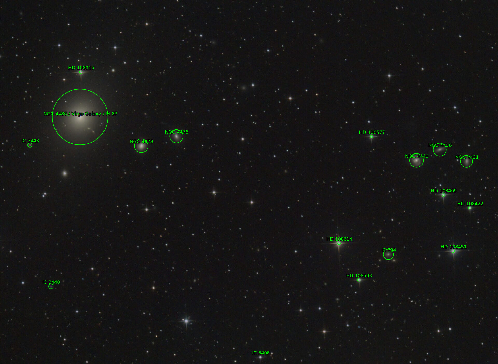 Sternkarten-Overlay (Astrometry.net)
