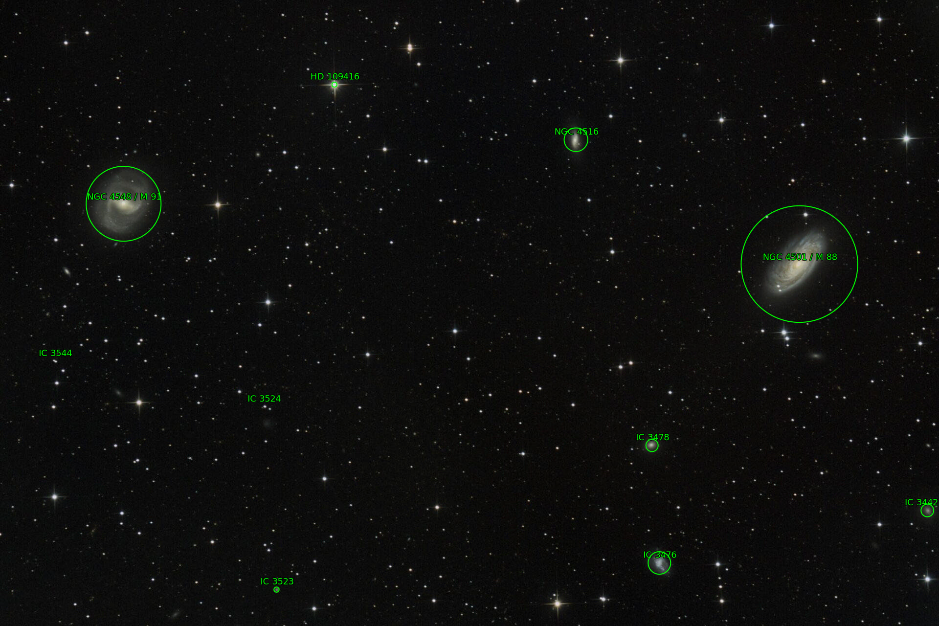 Sternkarten-Overlay (Astrometry.net)