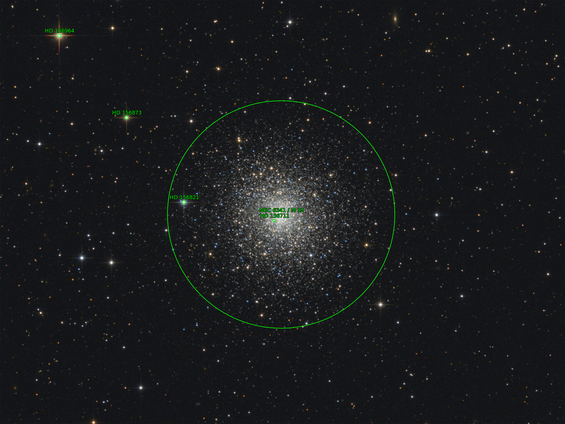 Sternkarten-Overlay (Astrometry.net)