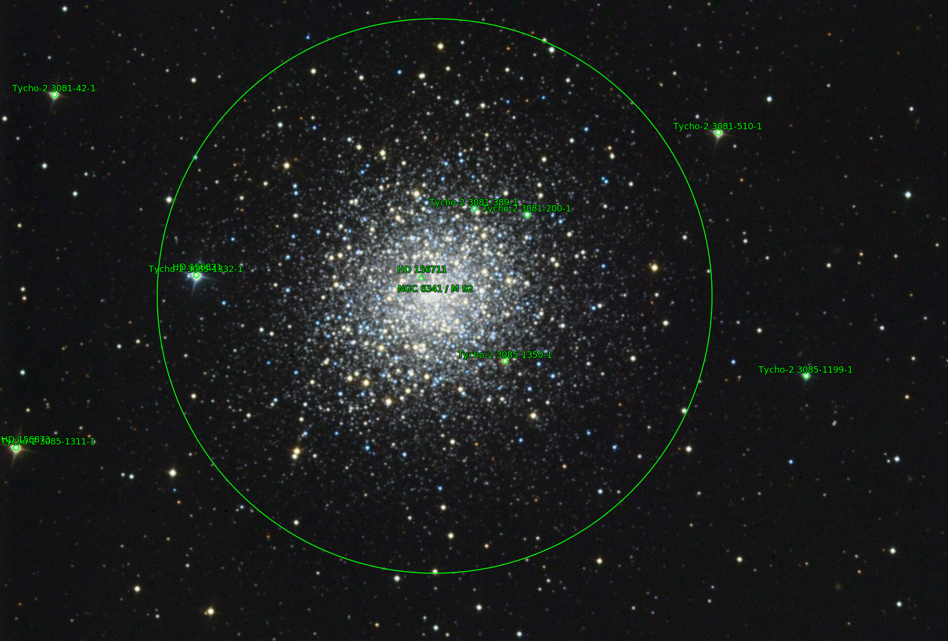 Sternkarten-Overlay (Astrometry.net)