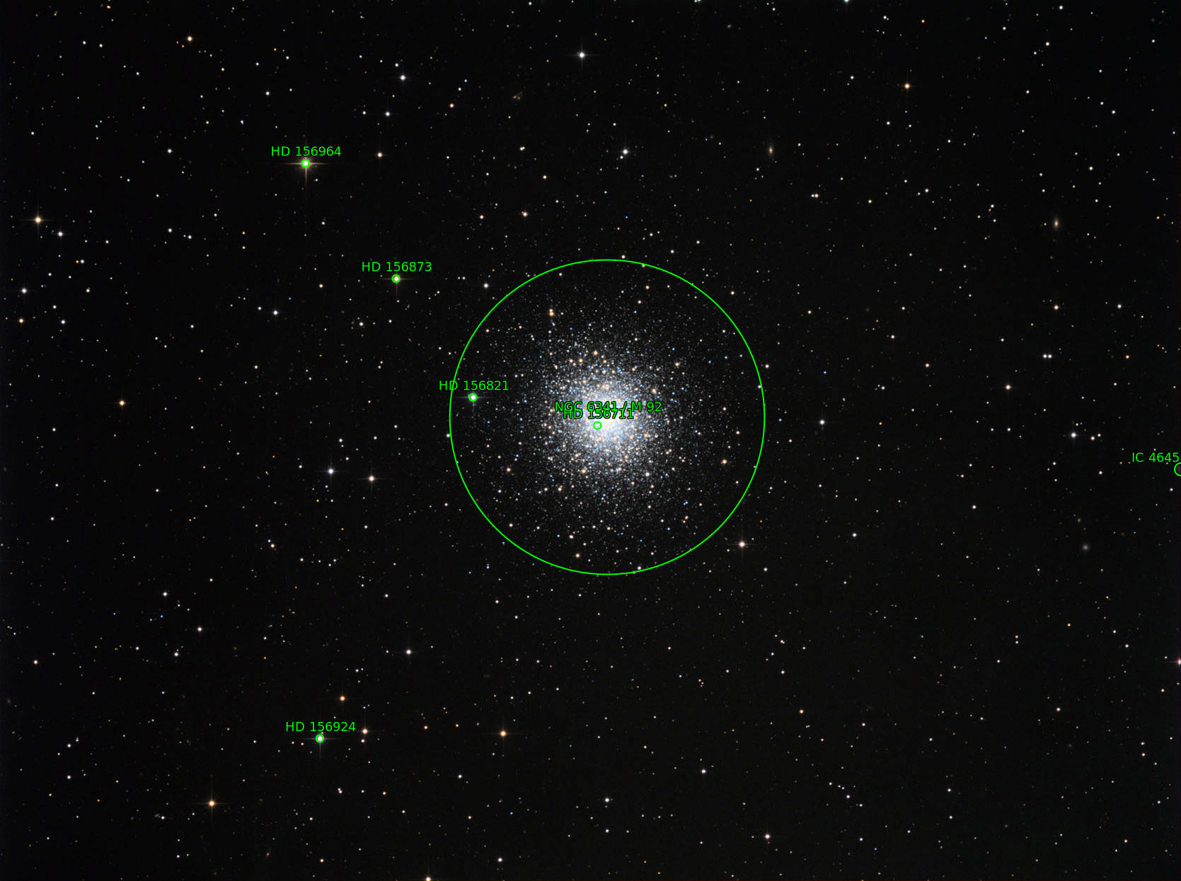 Sternkarten-Overlay (Astrometry.net)