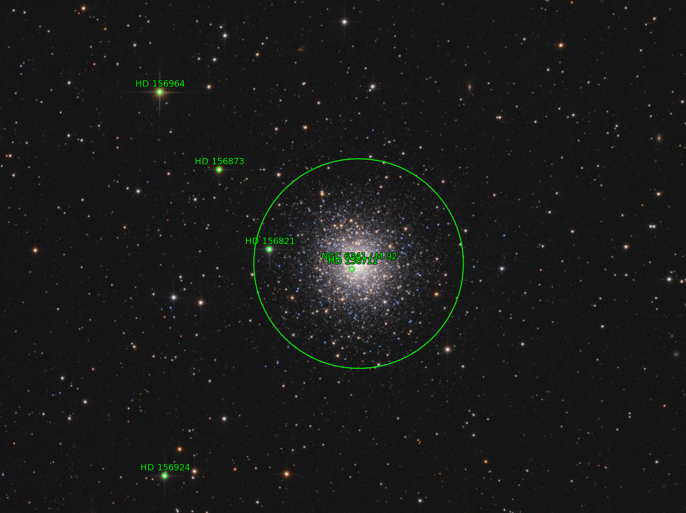 Sternkarten-Overlay (Astrometry.net)