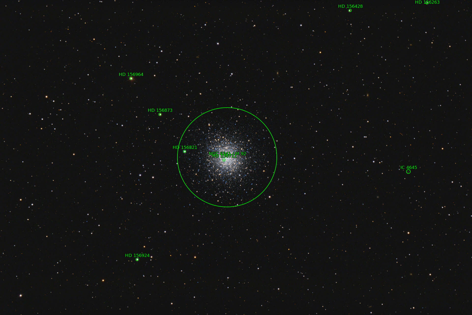 Sternkarten-Overlay (Astrometry.net)
