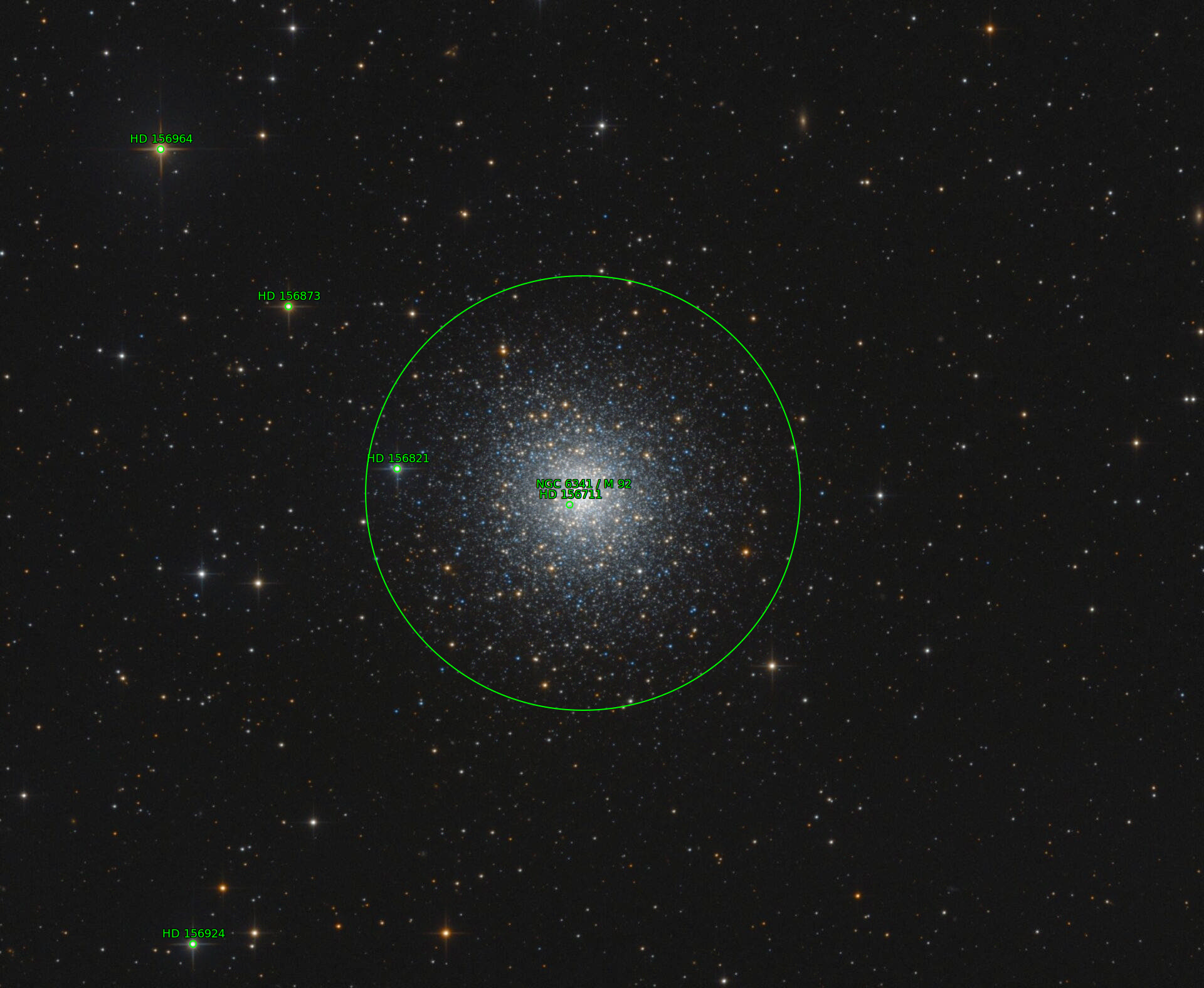 Sternkarten-Overlay (Astrometry.net)