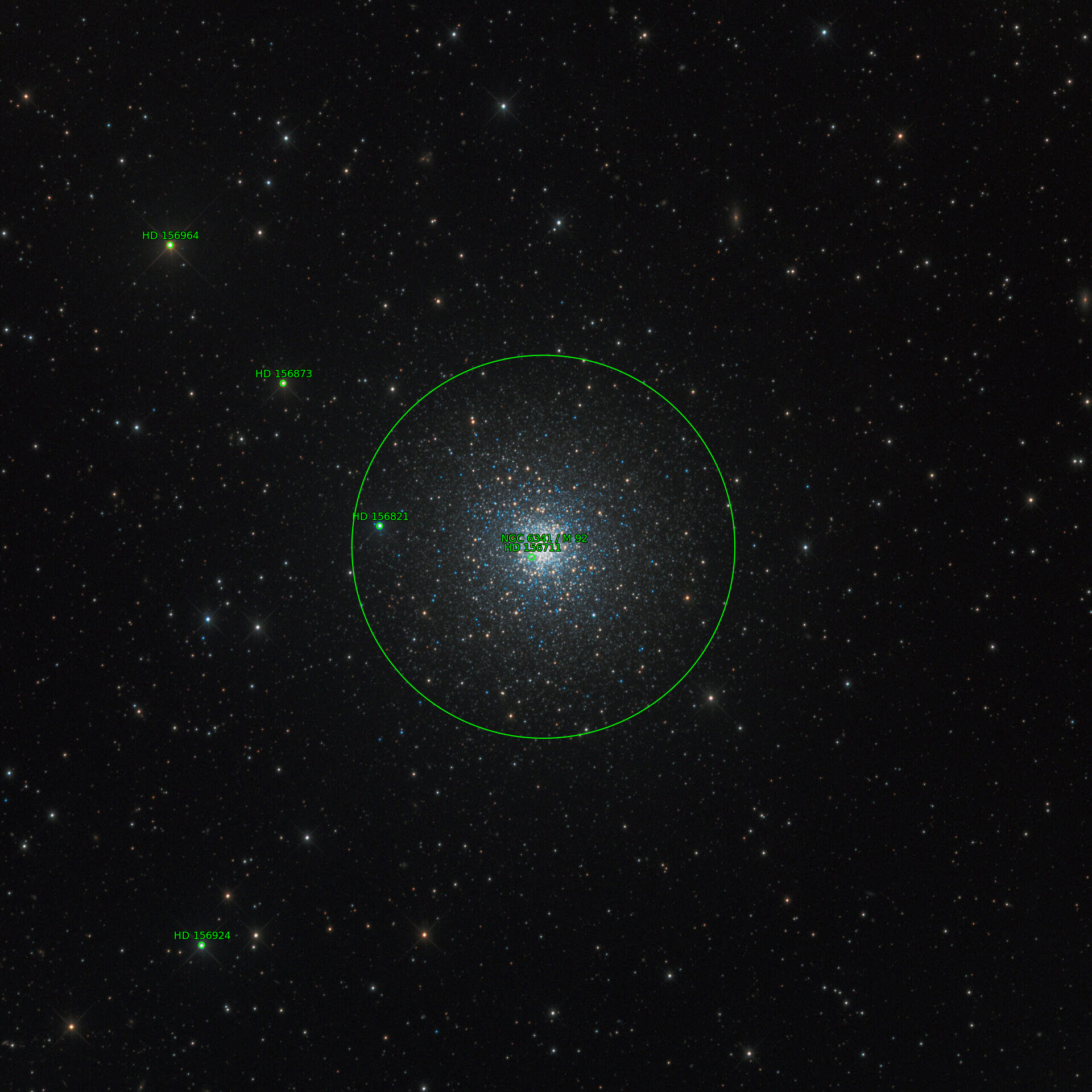 Sternkarten-Overlay (Astrometry.net)
