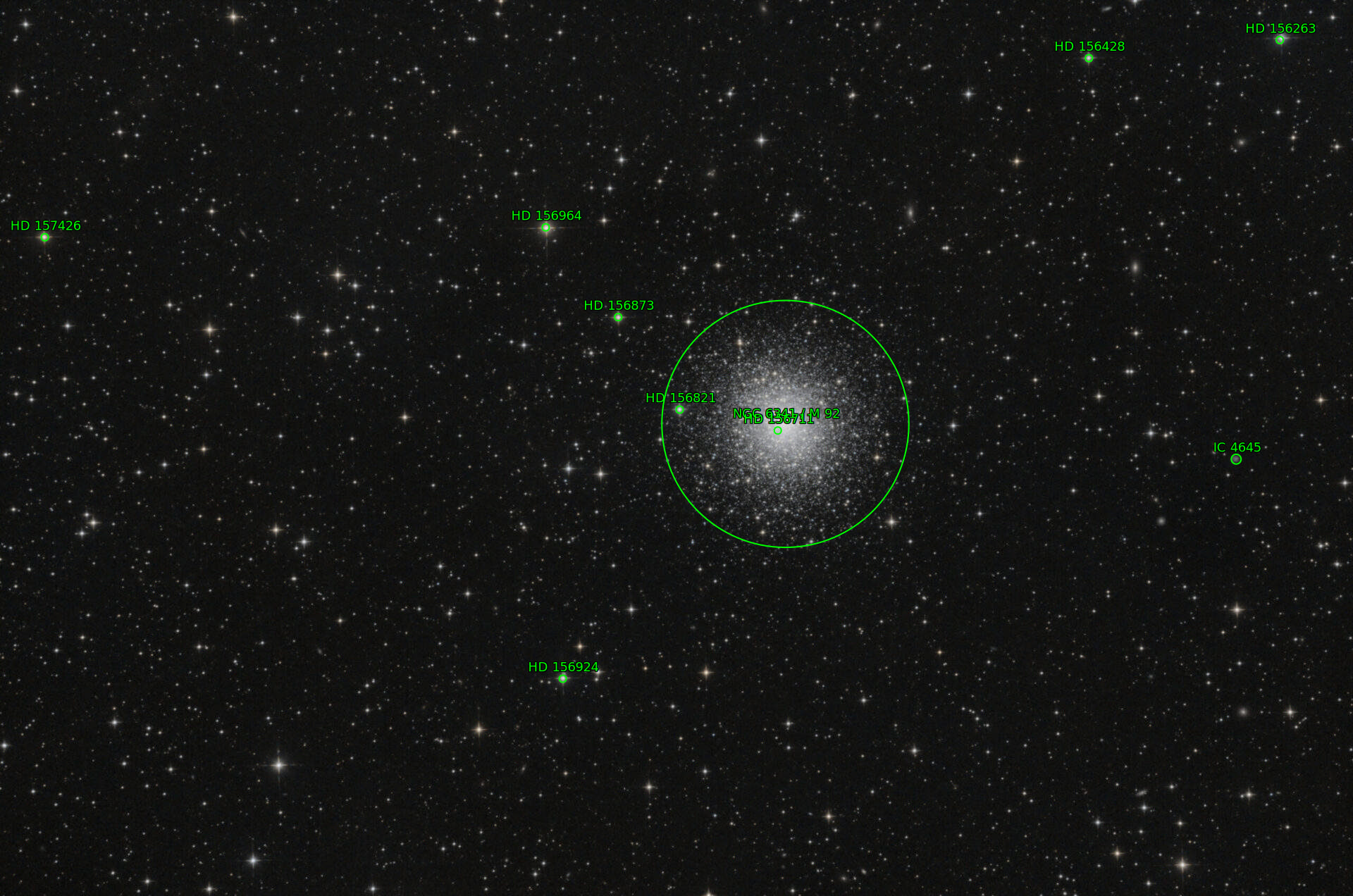 Sternkarten-Overlay (Astrometry.net)