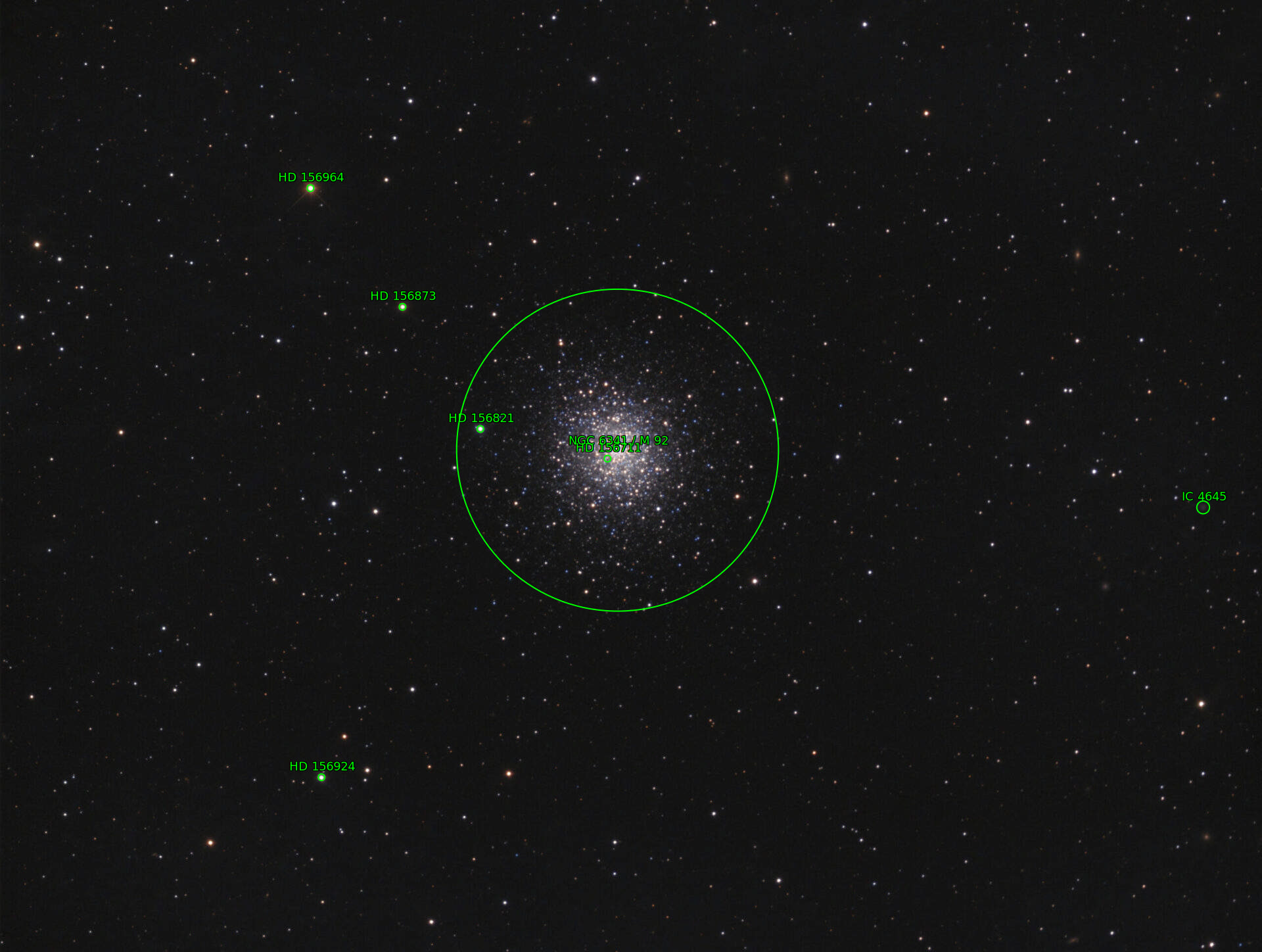 Sternkarten-Overlay (Astrometry.net)