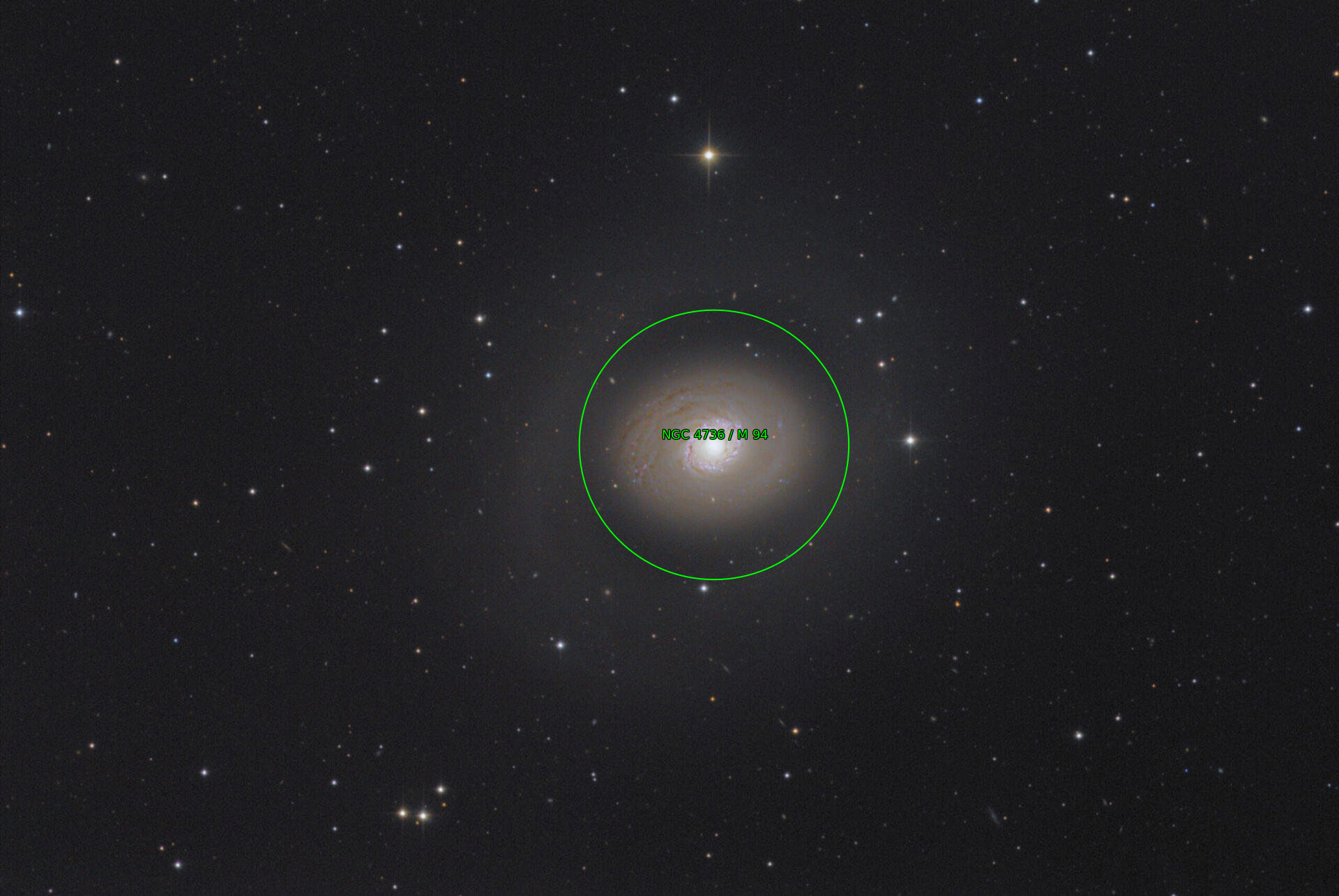 Sternkarten-Overlay (Astrometry.net)
