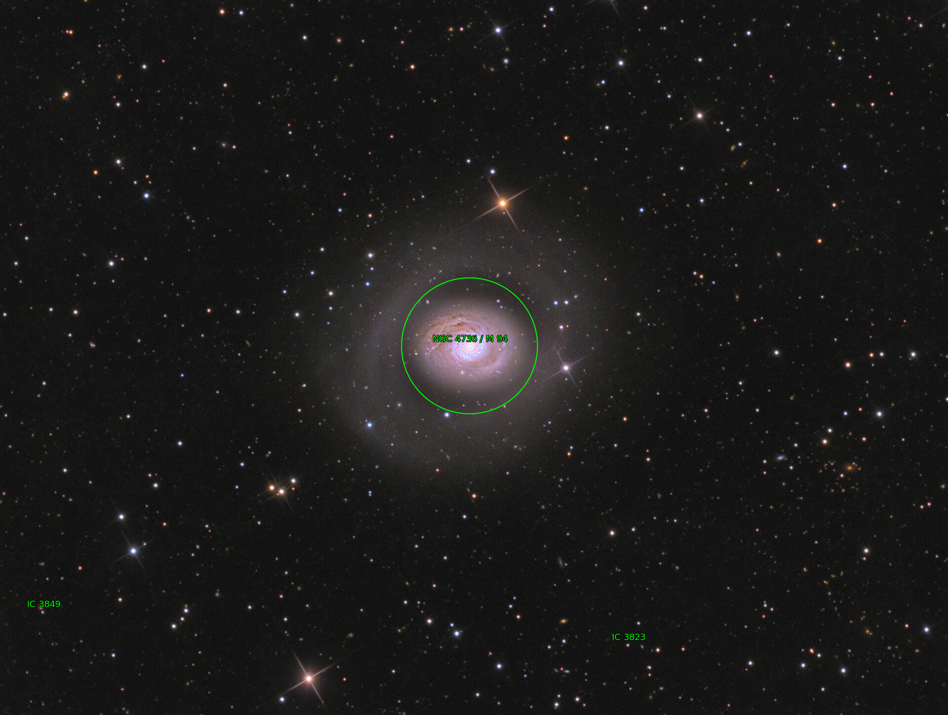 Sternkarten-Overlay (Astrometry.net)
