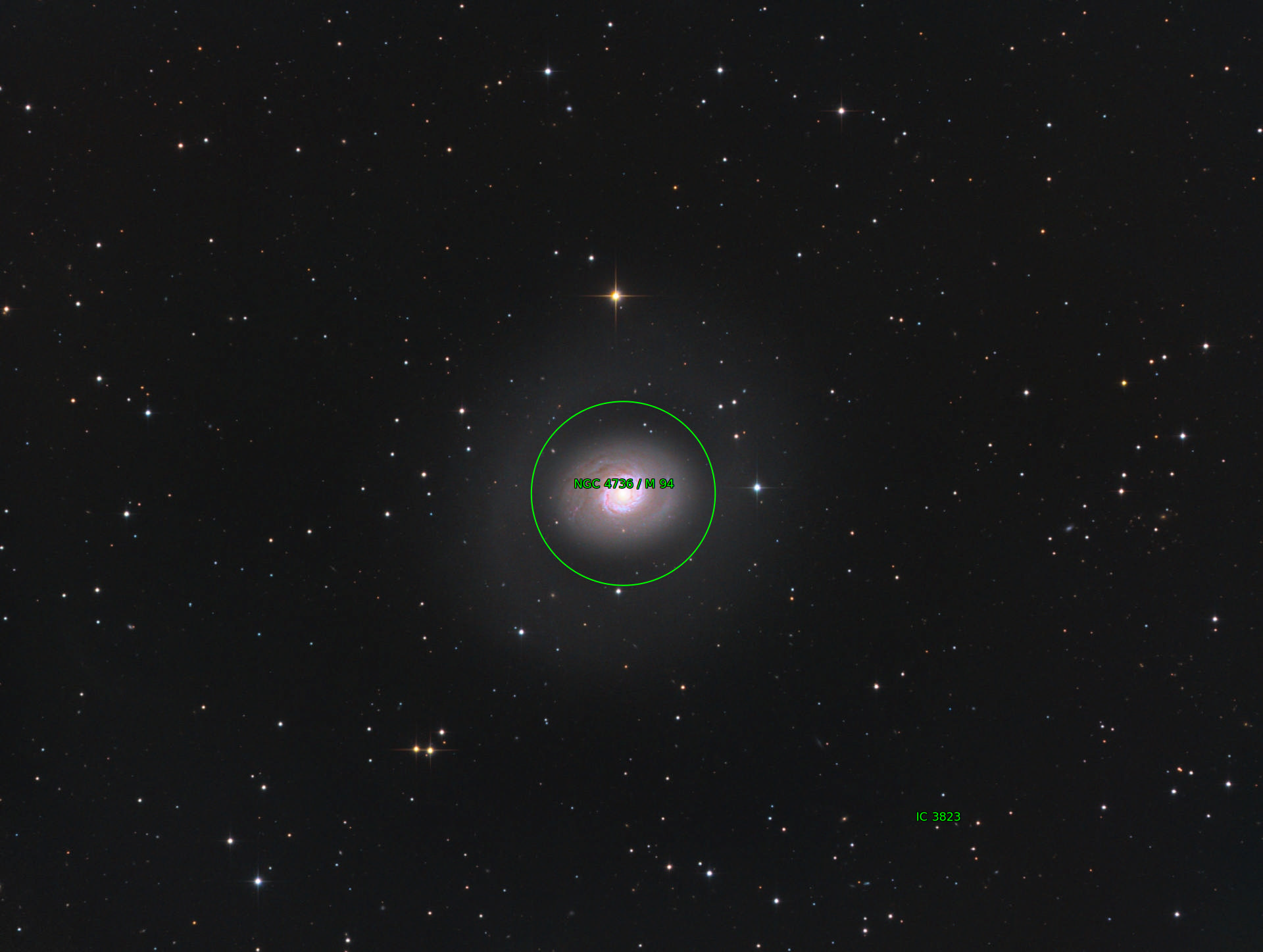 Sternkarten-Overlay (Astrometry.net)