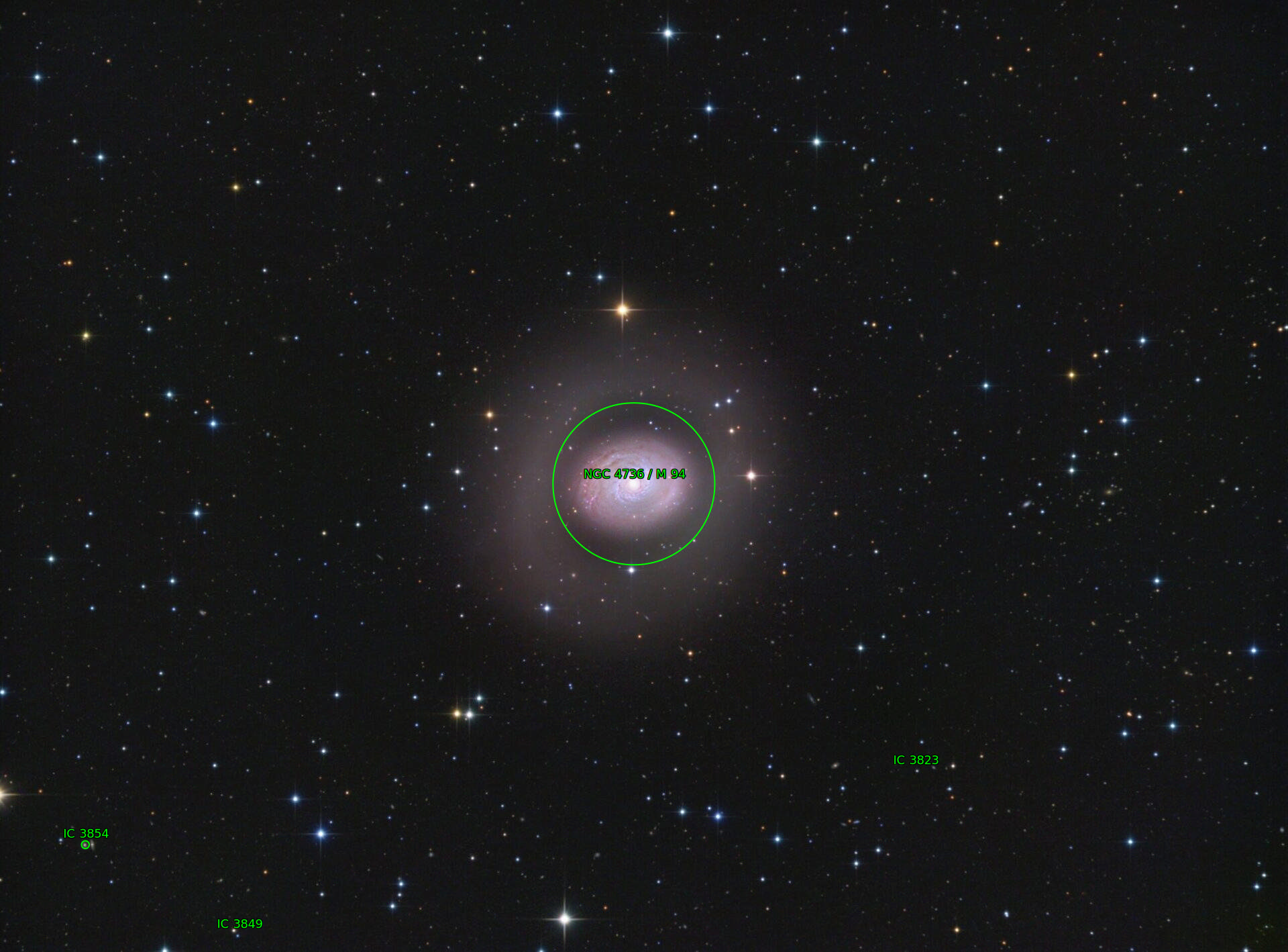 Sternkarten-Overlay (Astrometry.net)