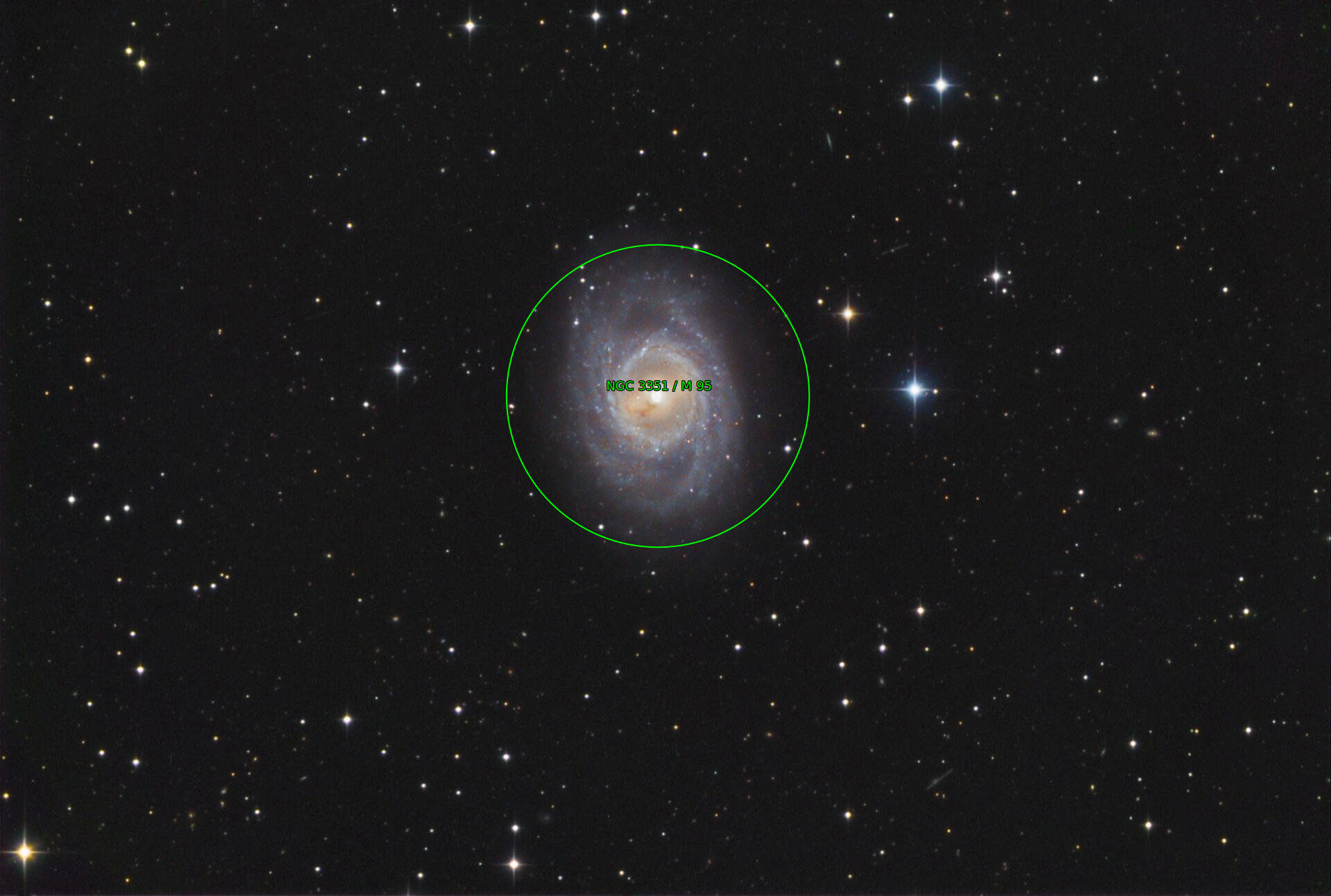 Sternkarten-Overlay (Astrometry.net)