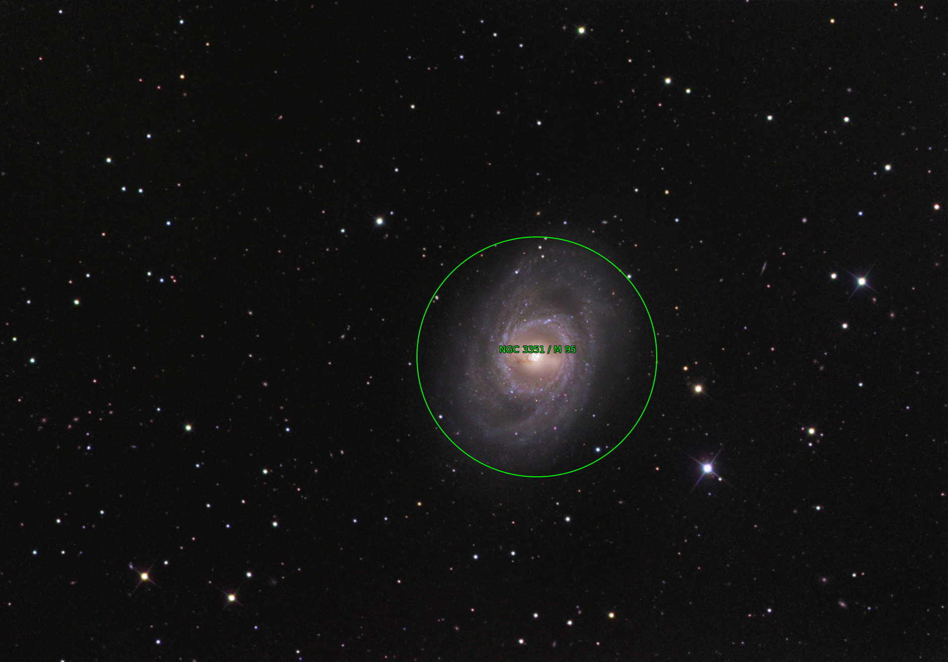 Sternkarten-Overlay (Astrometry.net)