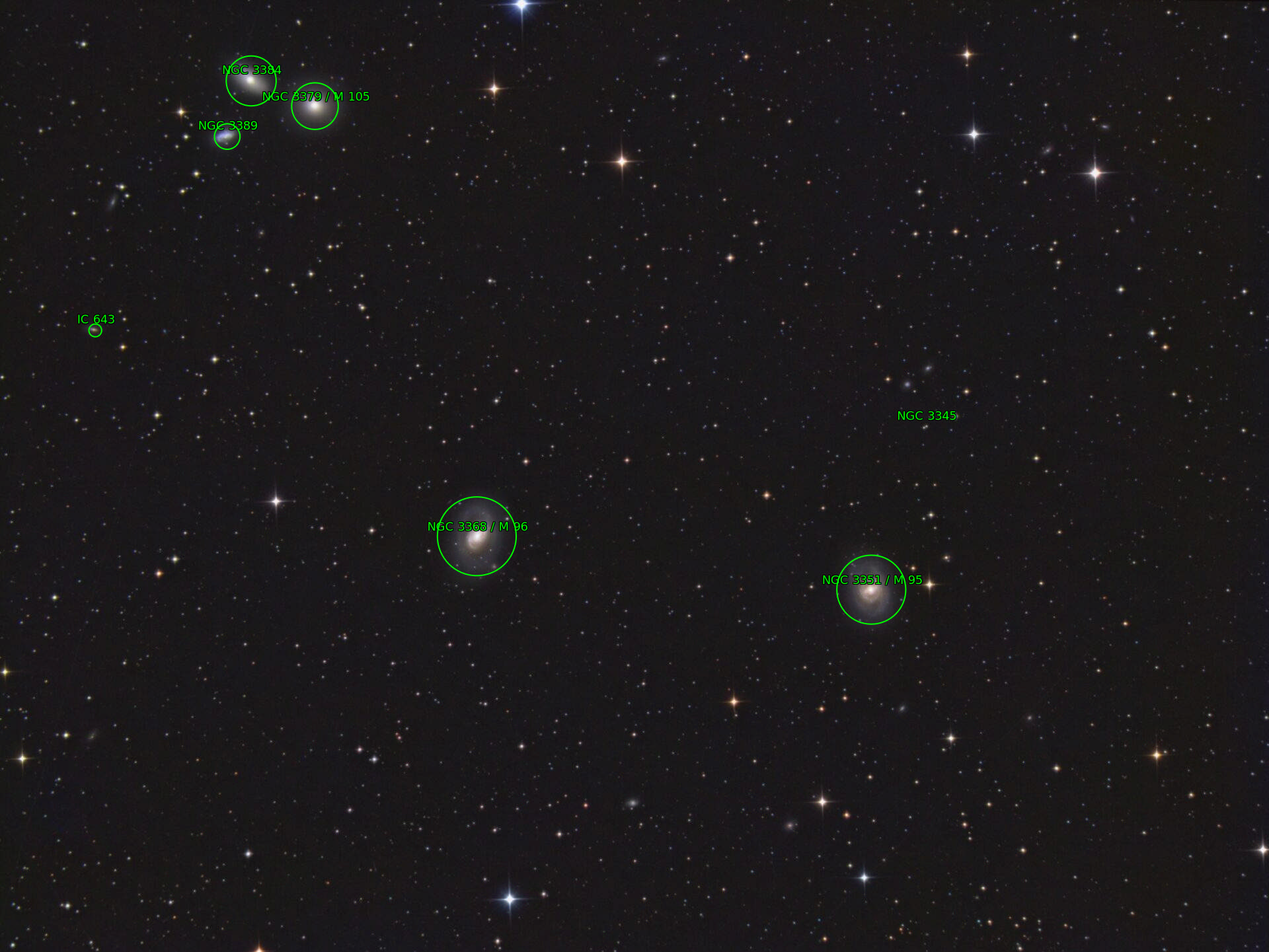 Sternkarten-Overlay (Astrometry.net)
