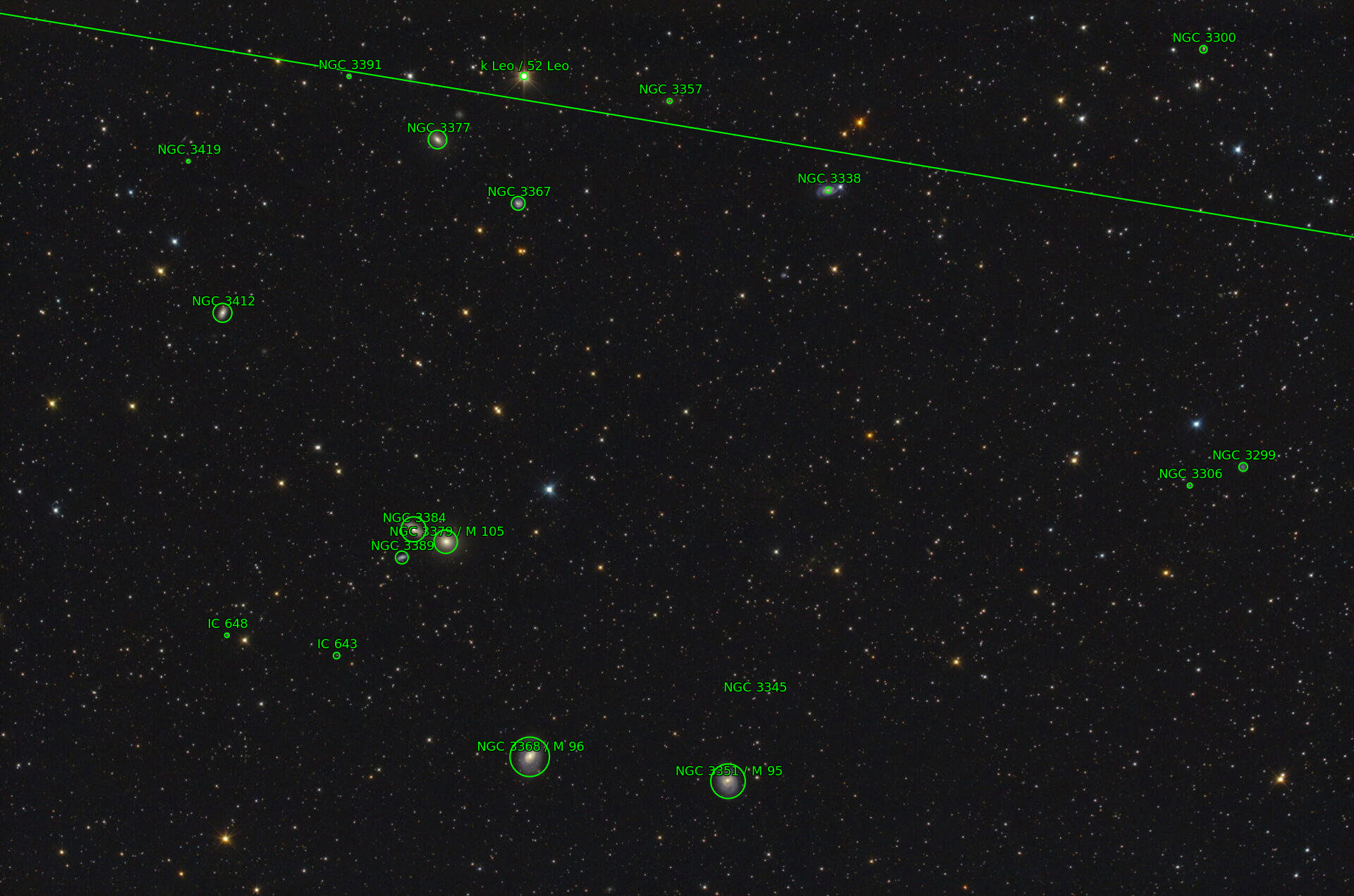 Sternkarten-Overlay (Astrometry.net)