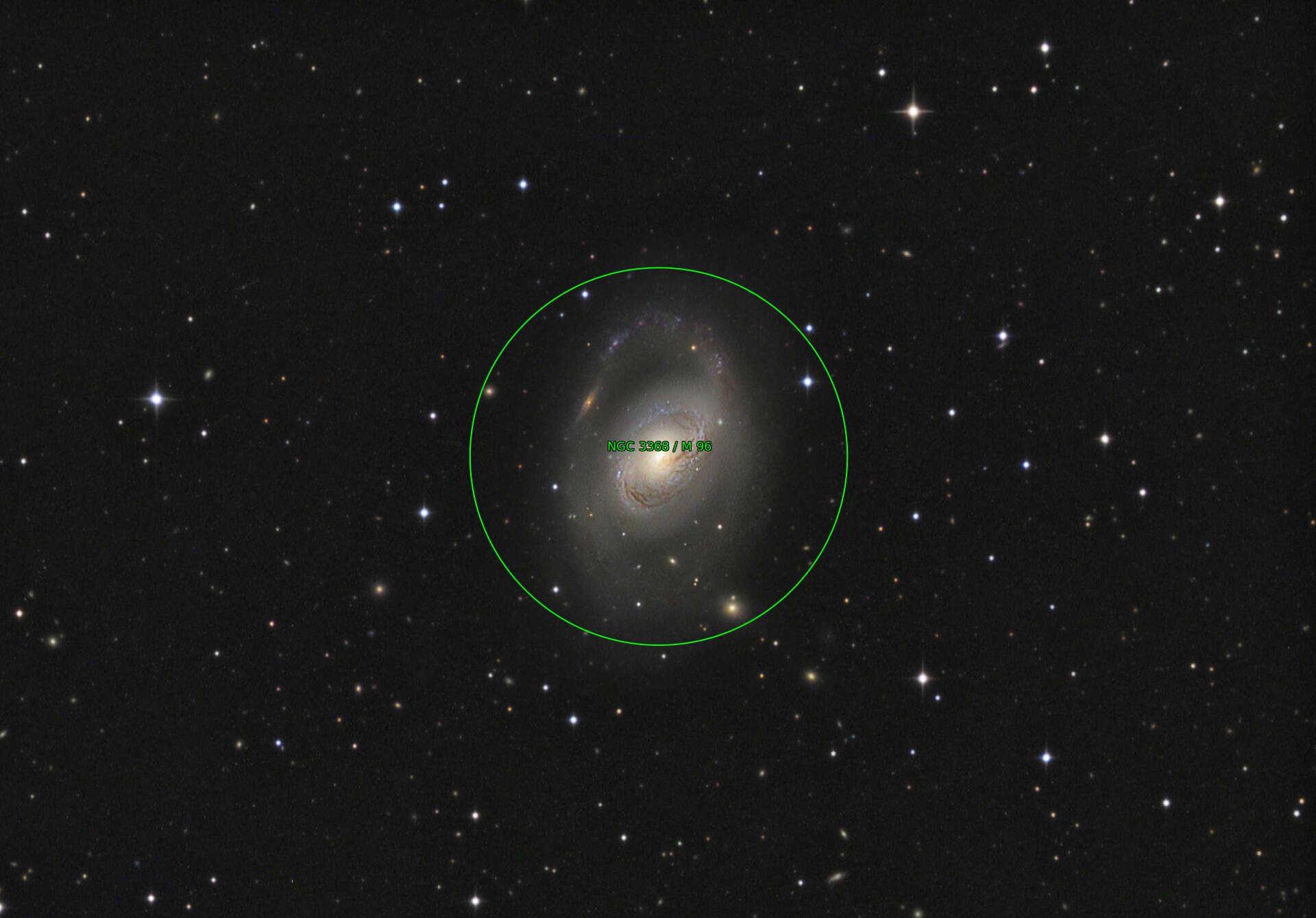 Sternkarten-Overlay (Astrometry.net)