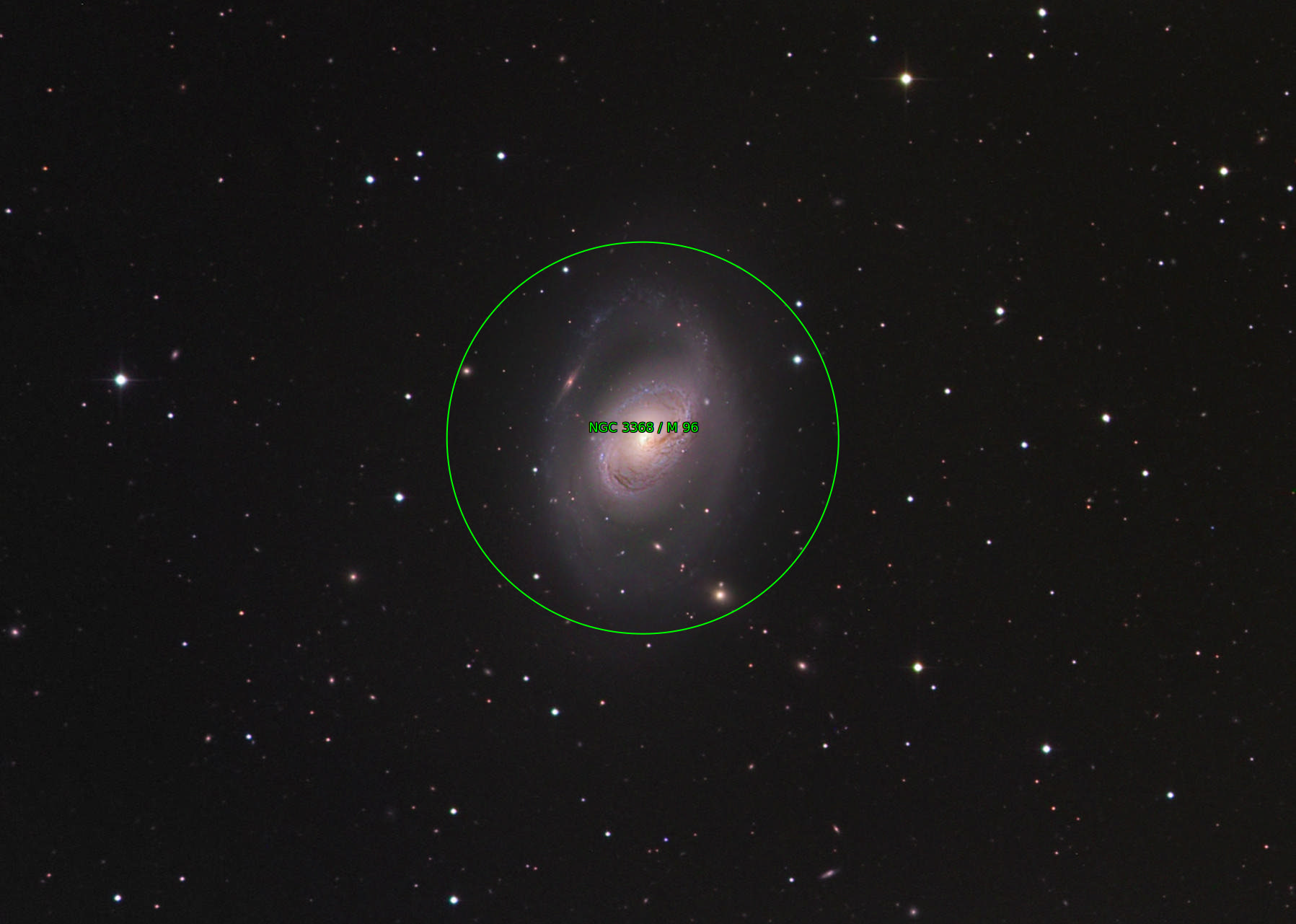Sternkarten-Overlay (Astrometry.net)
