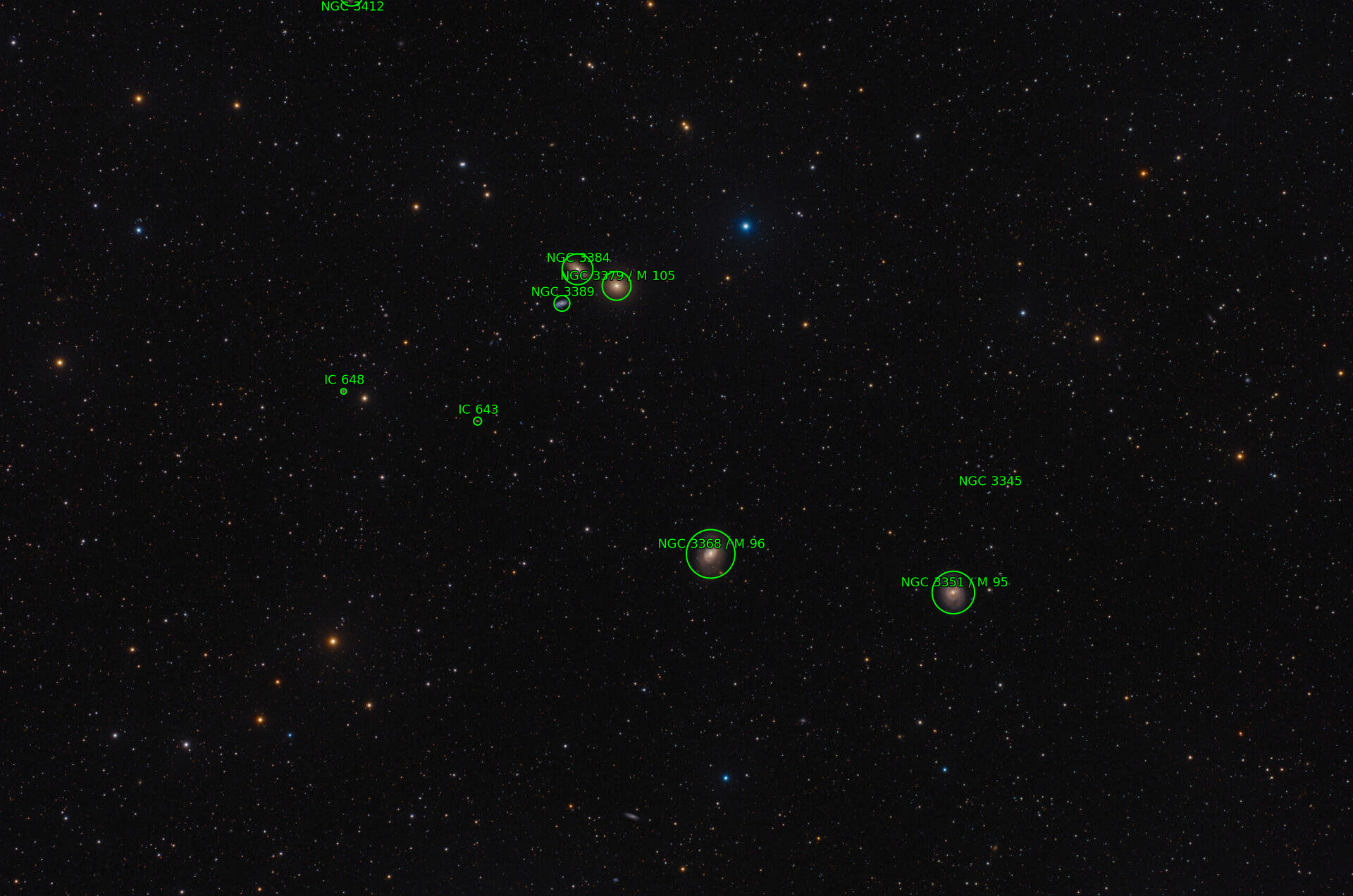 Sternkarten-Overlay (Astrometry.net)