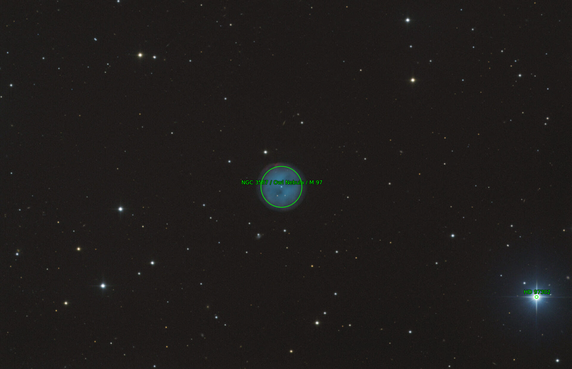 Sternkarten-Overlay (Astrometry.net)