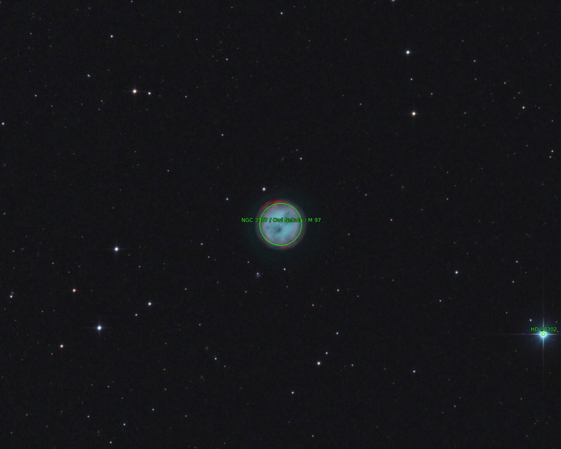 Sternkarten-Overlay (Astrometry.net)