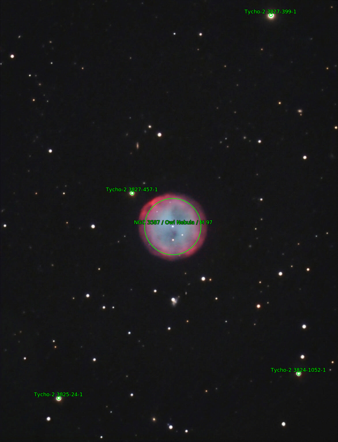 Sternkarten-Overlay (Astrometry.net)