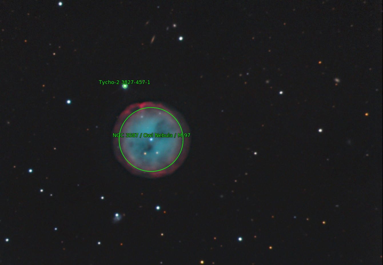Sternkarten-Overlay (Astrometry.net)