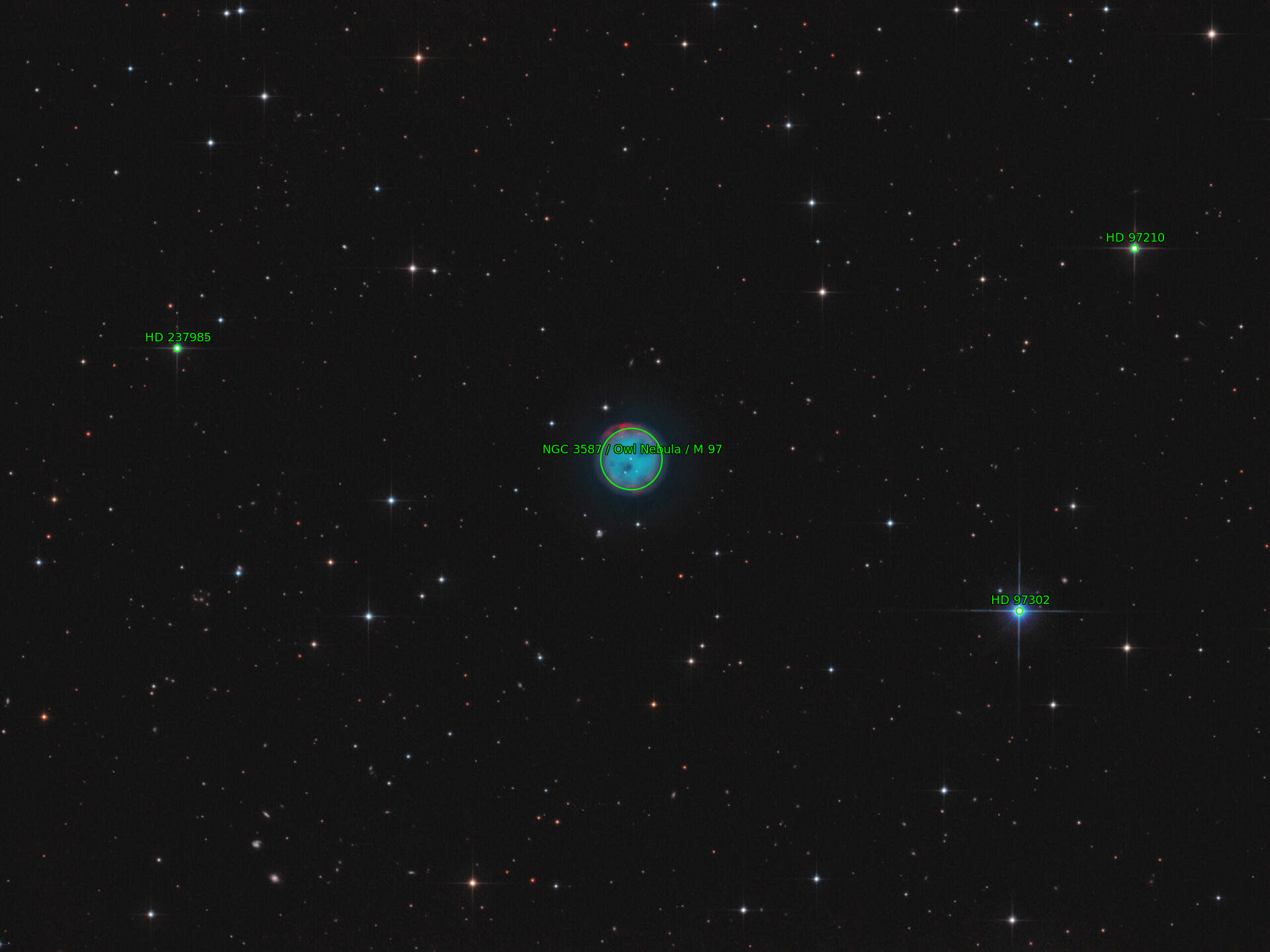 Sternkarten-Overlay (Astrometry.net)