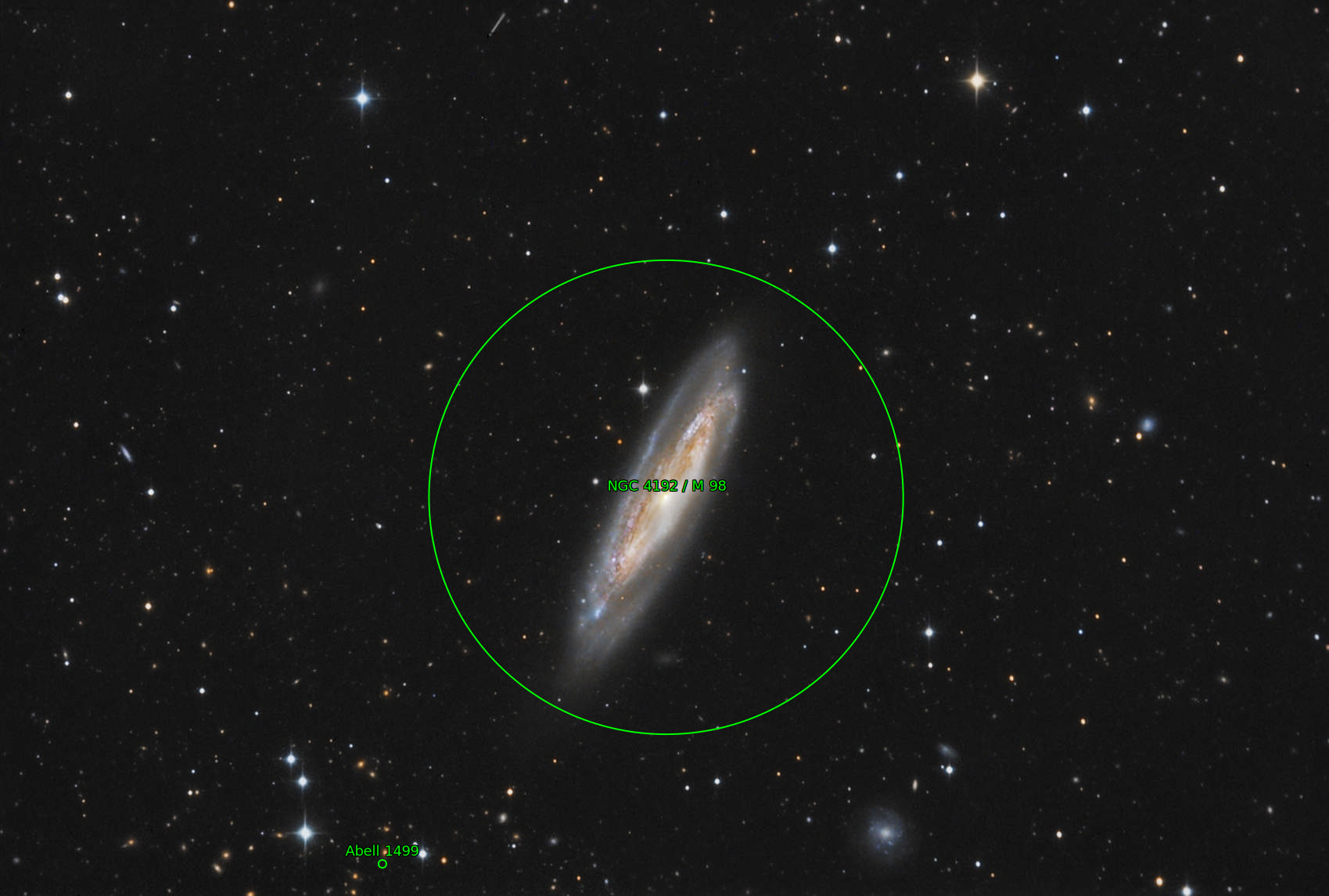 Sternkarten-Overlay (Astrometry.net)