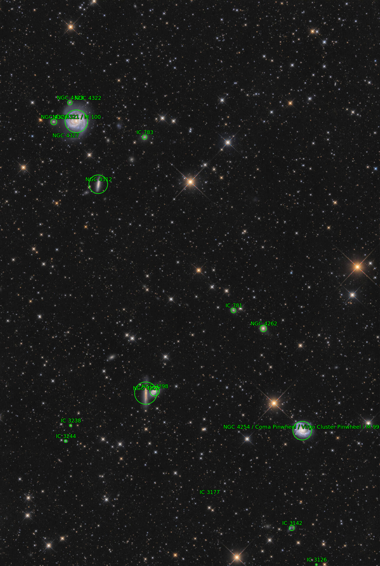 Sternkarten-Overlay (Astrometry.net)