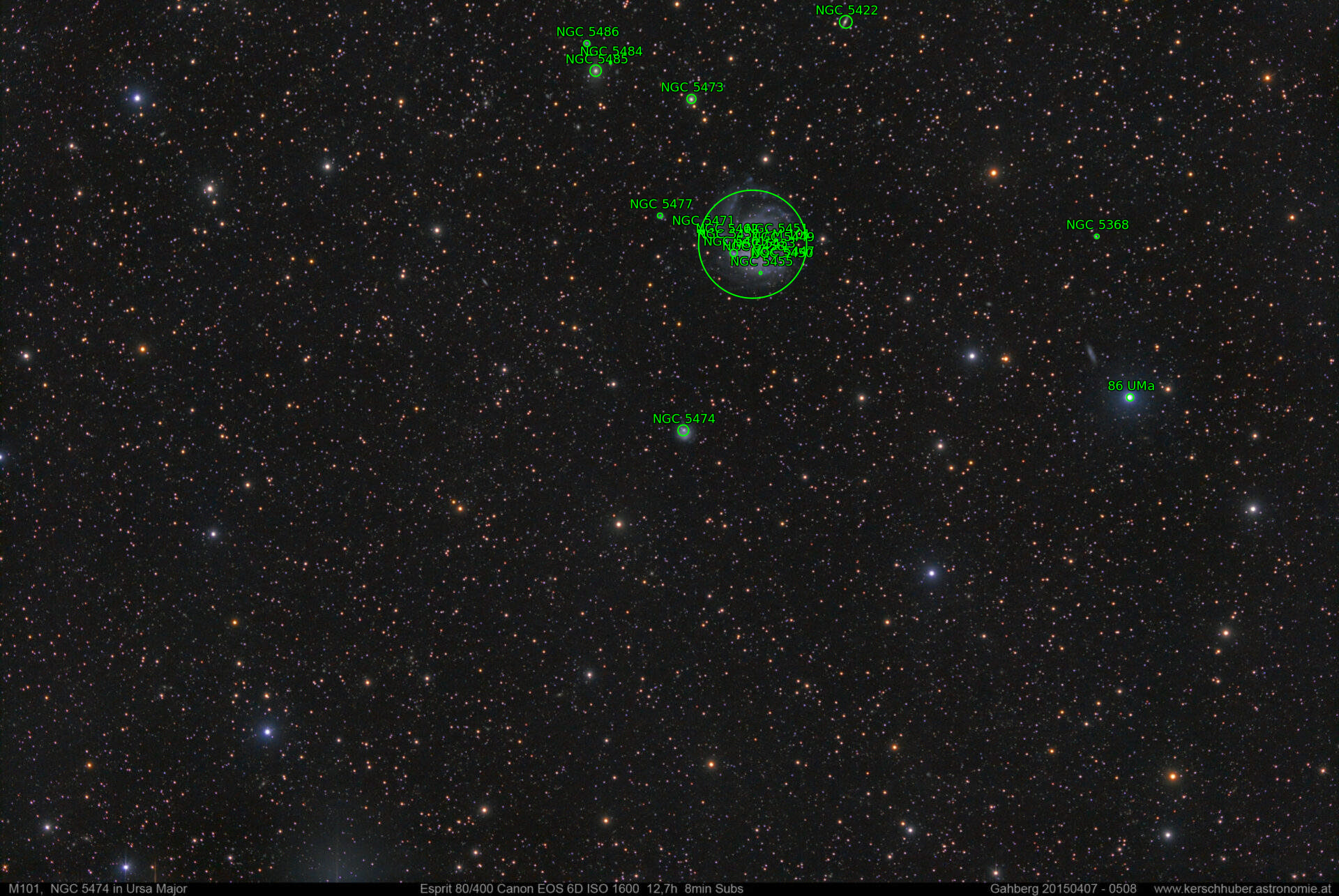 Sternkarten-Overlay (Astrometry.net)