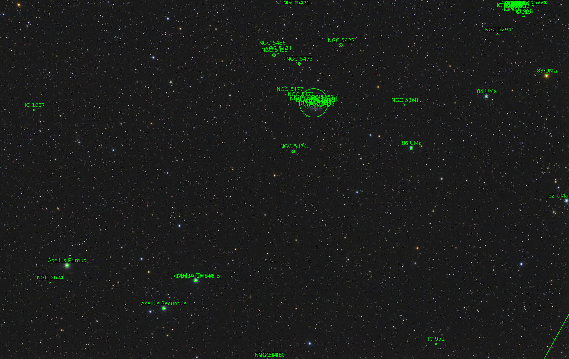 Sternkarten-Overlay (Astrometry.net)