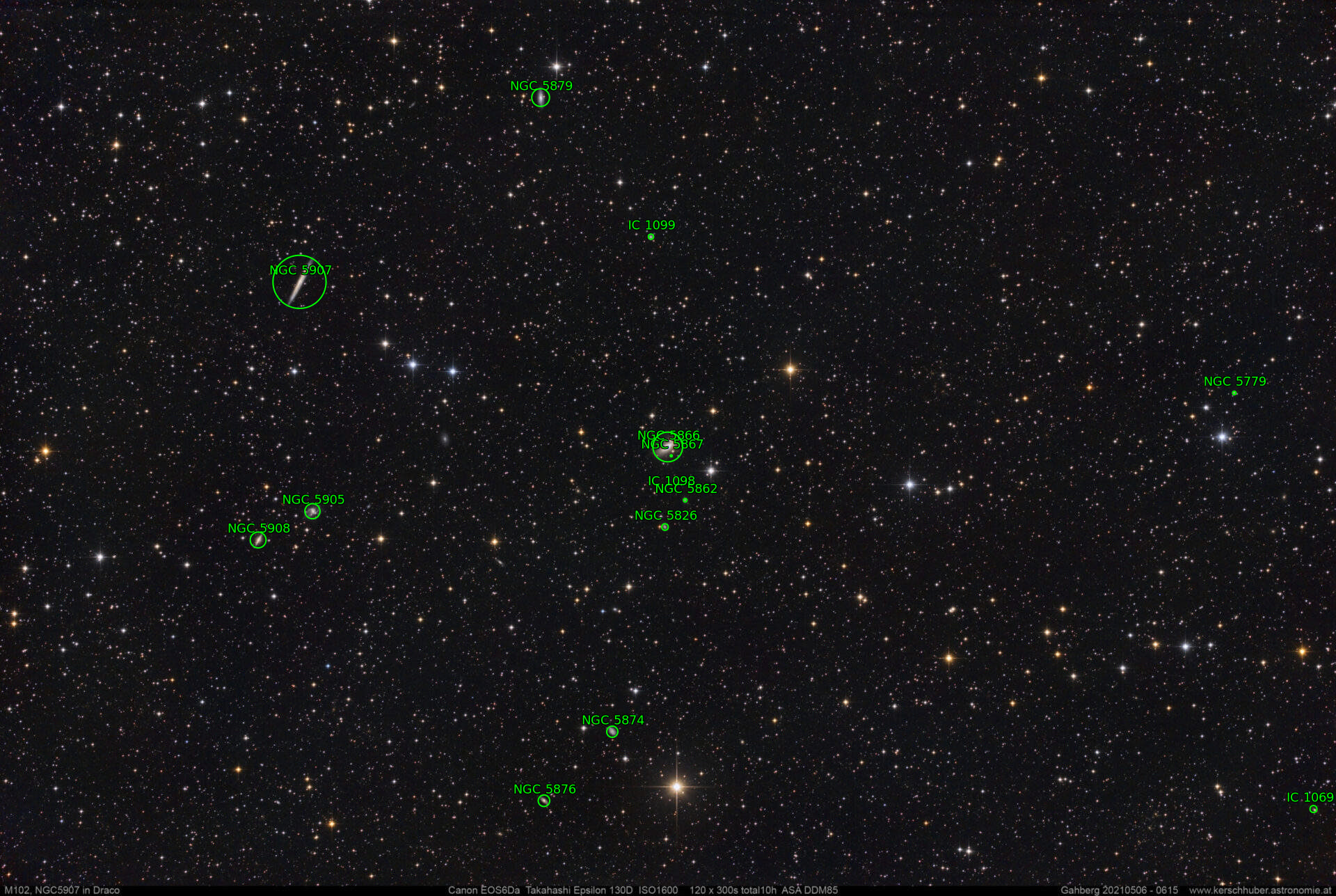Sternkarten-Overlay (Astrometry.net)