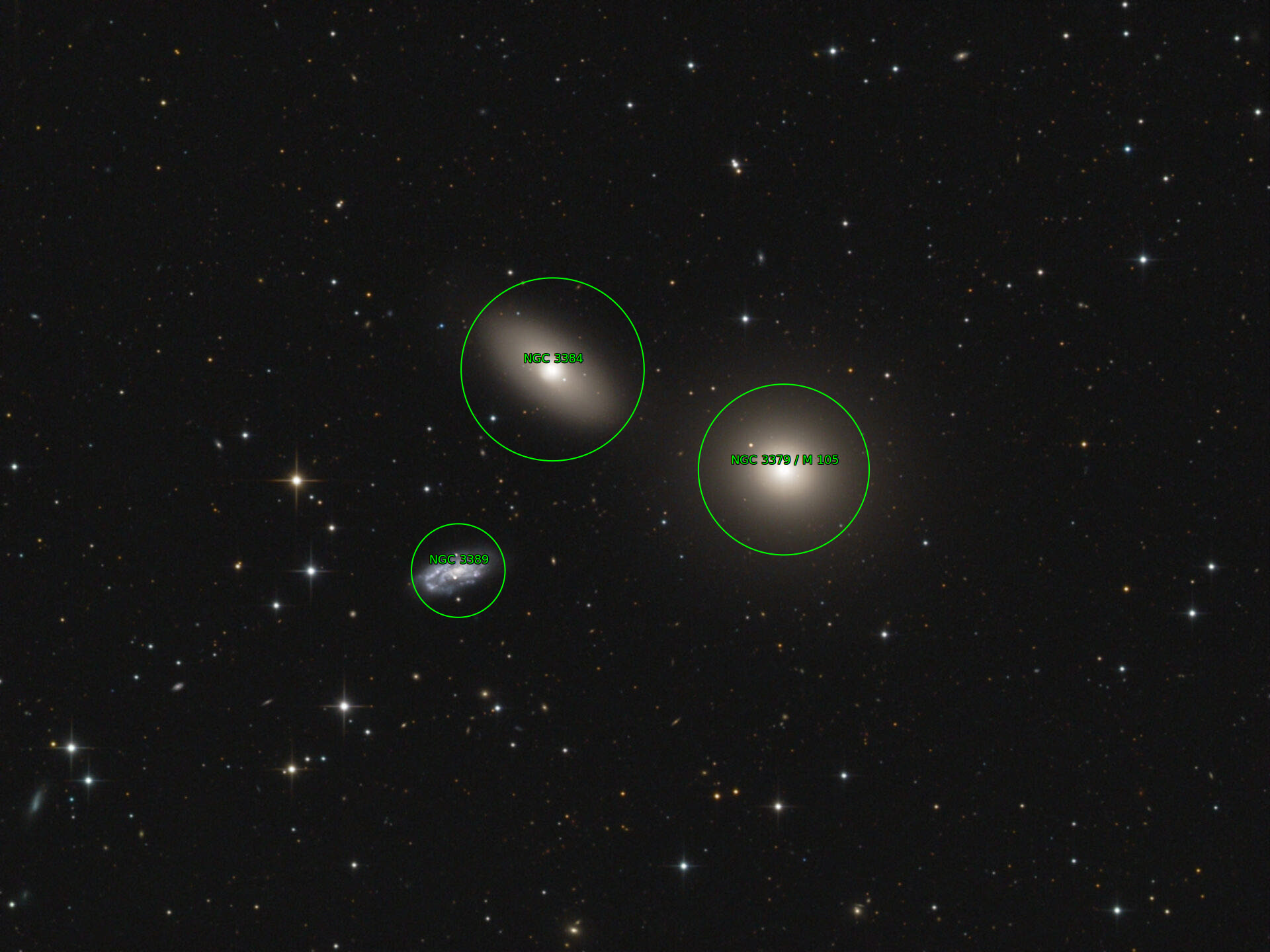 Sternkarten-Overlay (Astrometry.net)